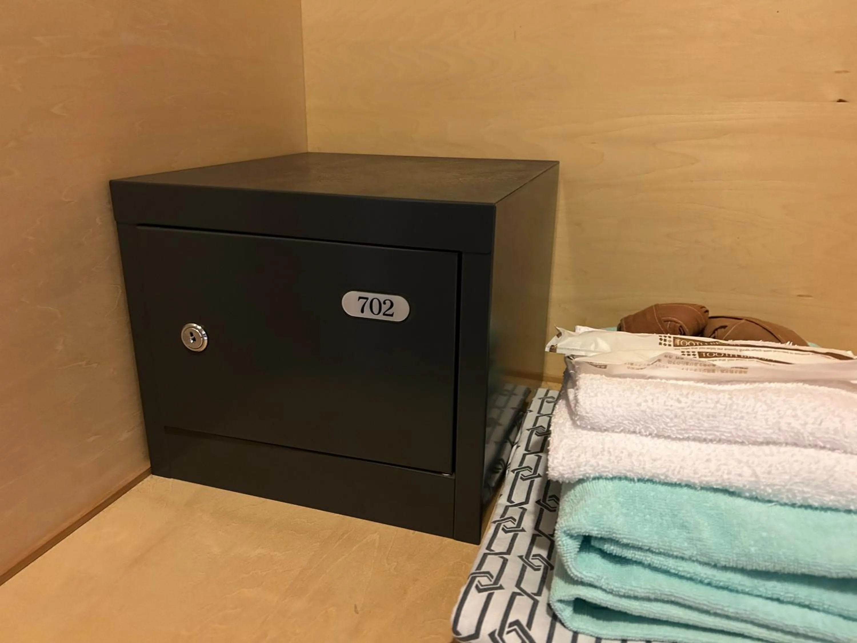 safe in Matsumoto Ryokan