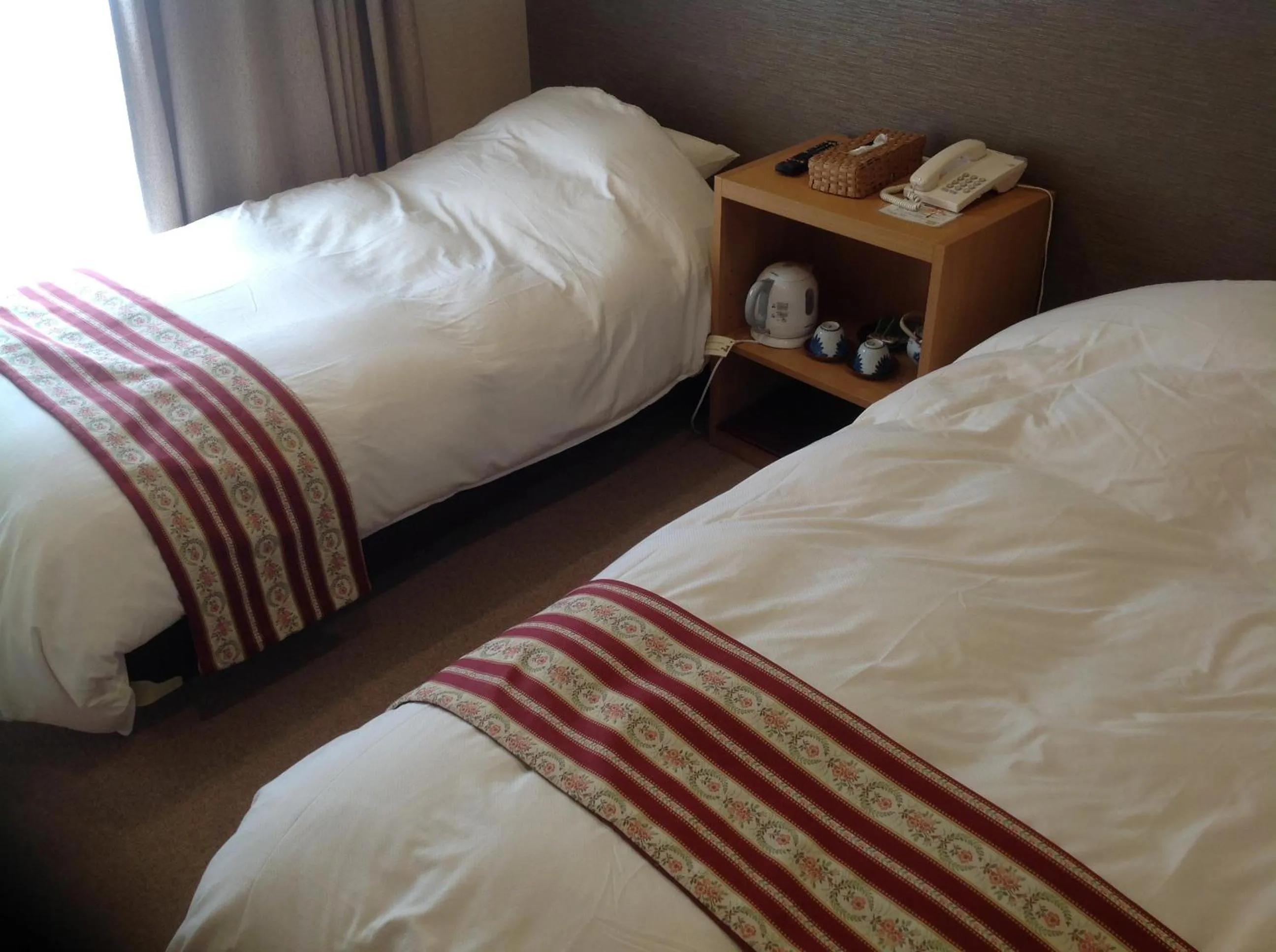 Bed in Matsumoto Ryokan