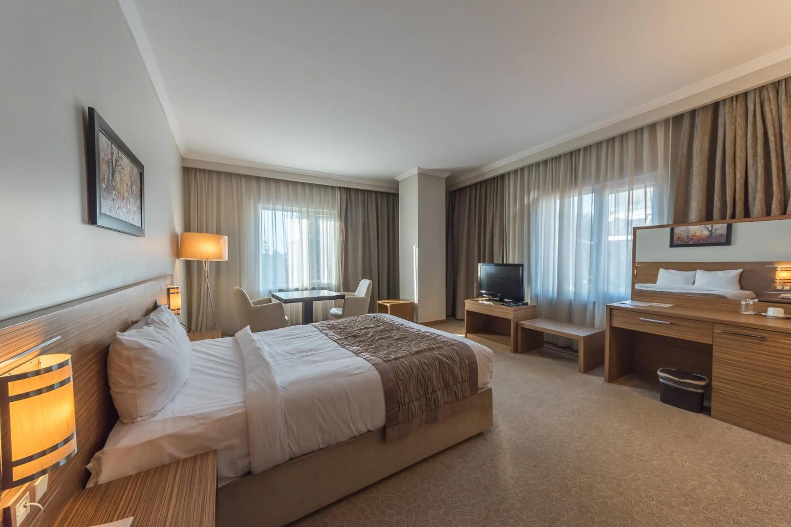 Bed in Hotel Almina Park