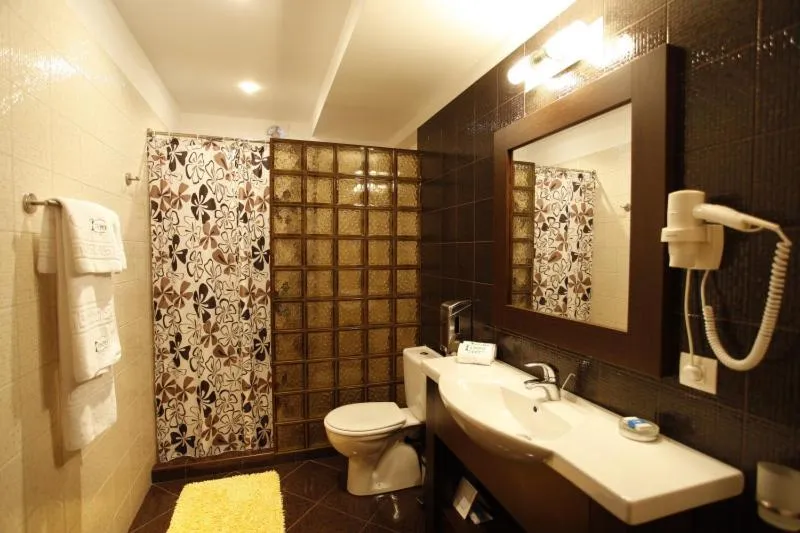 Bathroom in Pension Tempo