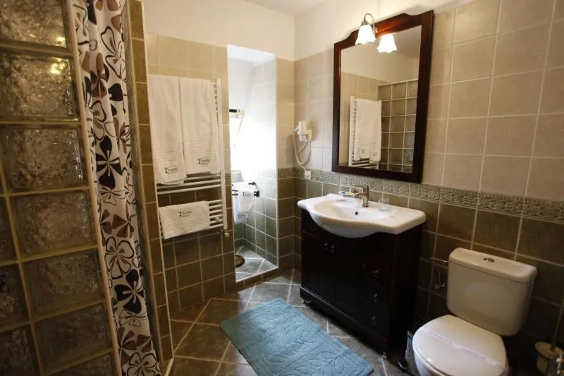 Bathroom in Pension Tempo