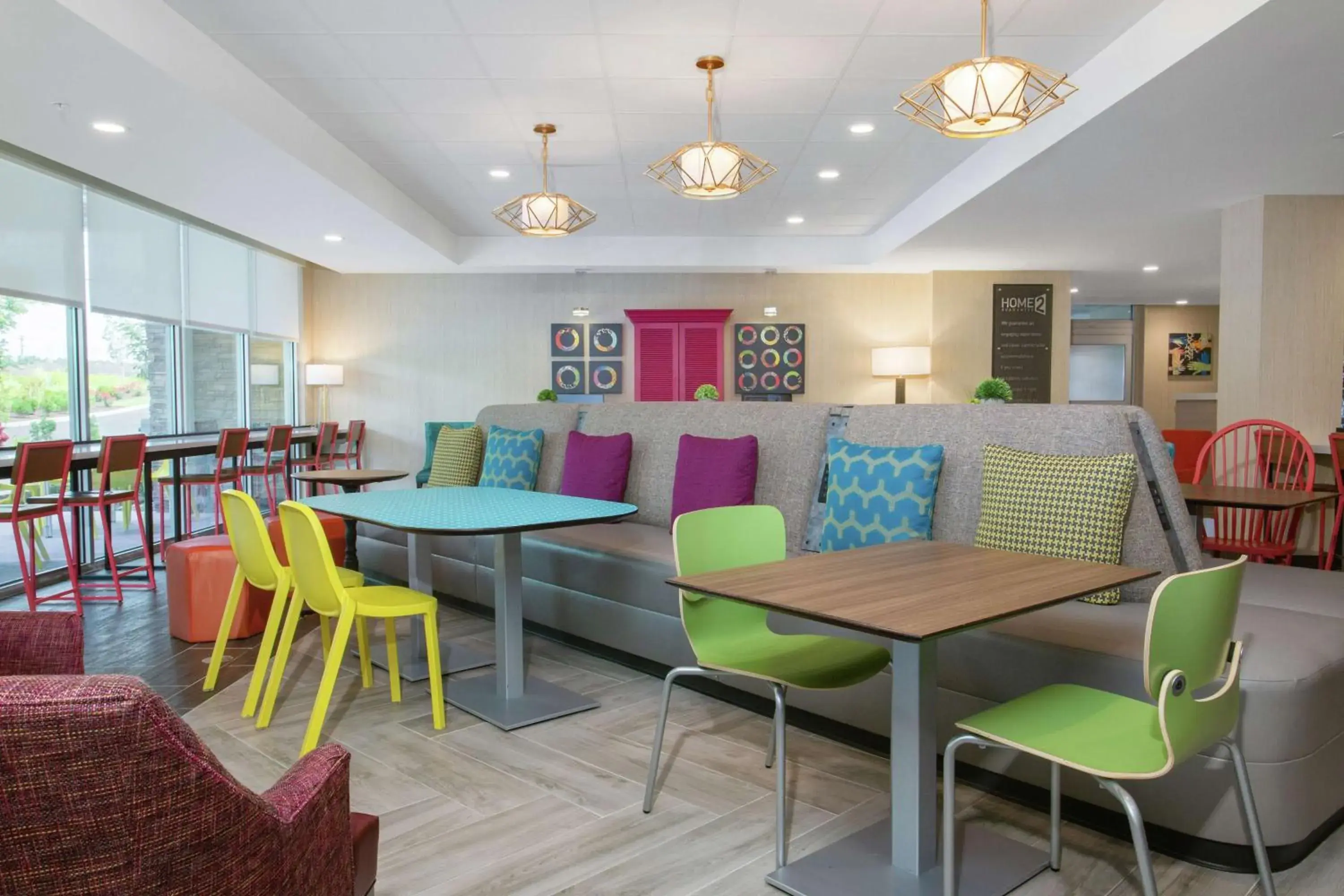 Lobby or reception in Home2 Suites Smithfield Providence Lobby or reception in Home2 Suites Smithfield Providence