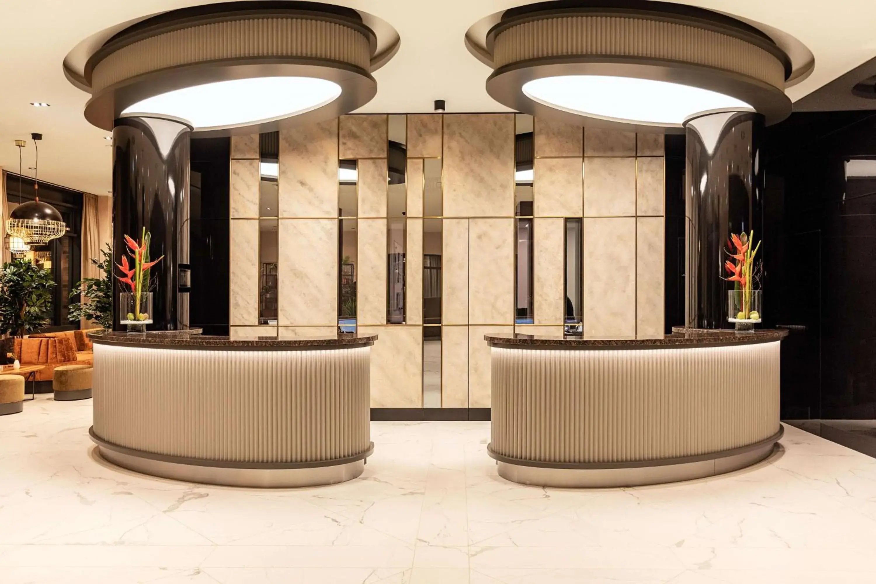 Lobby or reception in NH Mannheim Lobby or reception in NH Mannheim
