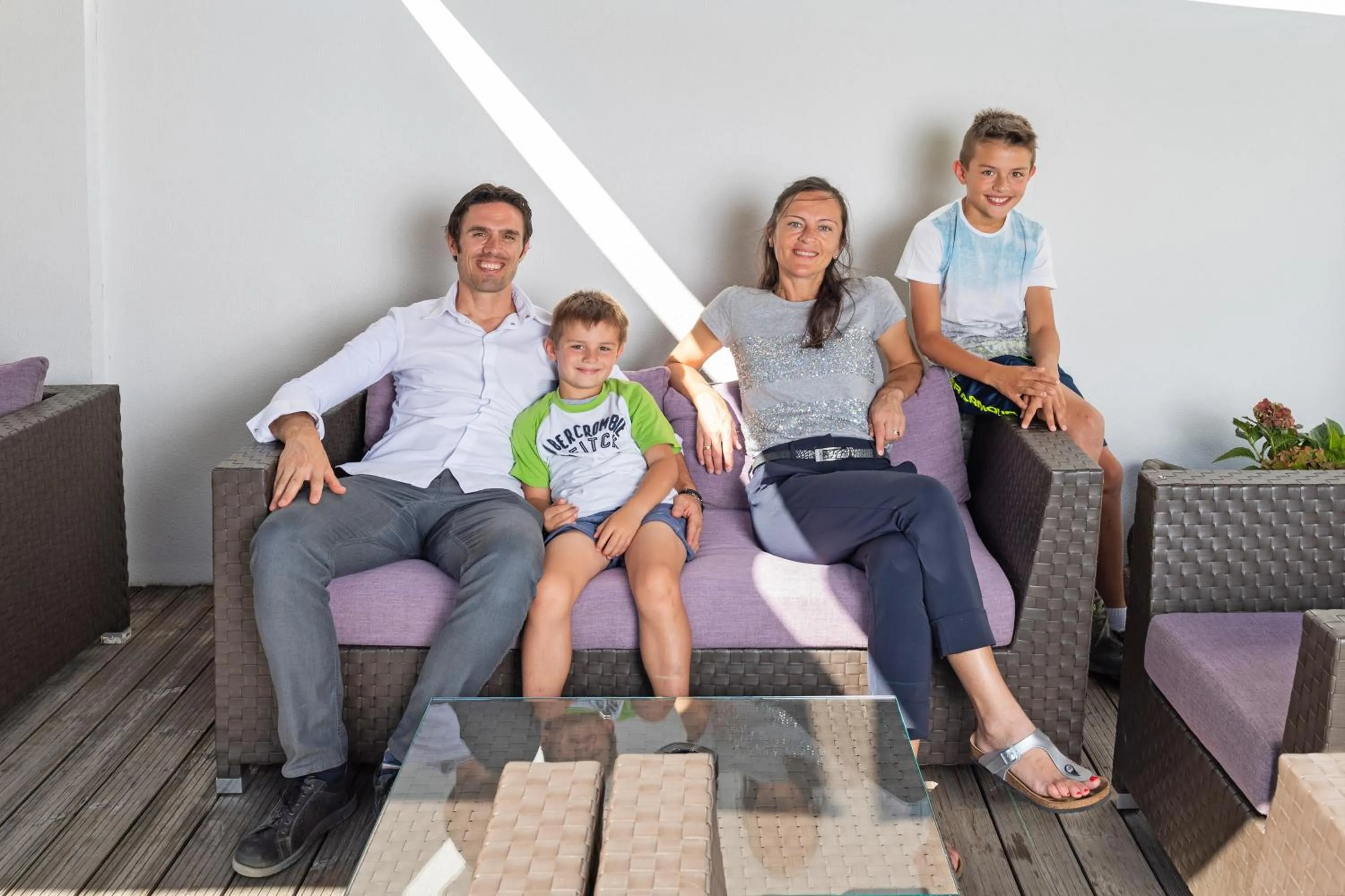 Family in Hotel Gardenazza