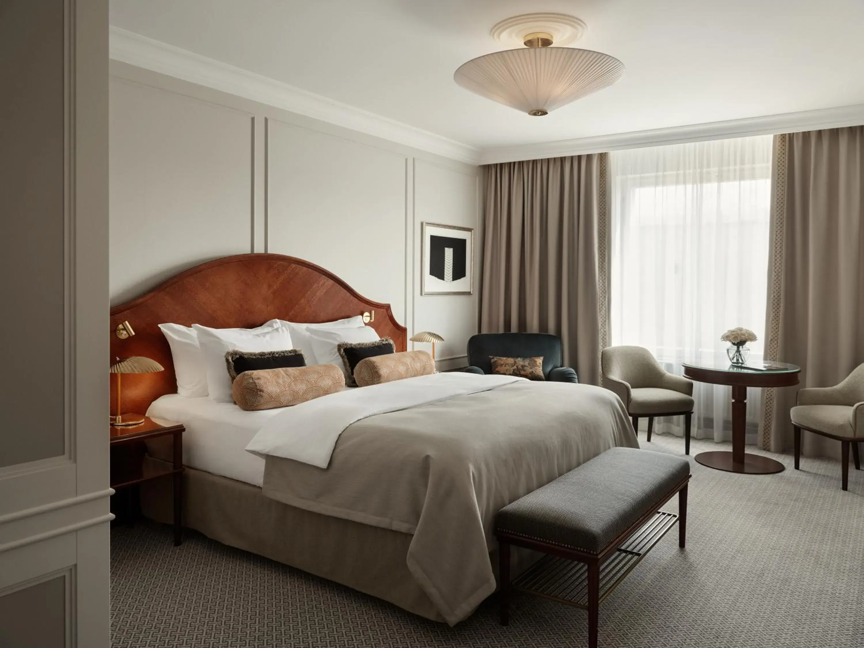 Bedroom, Bed in Hotel Kämp Bedroom, Bed in Hotel Kämp