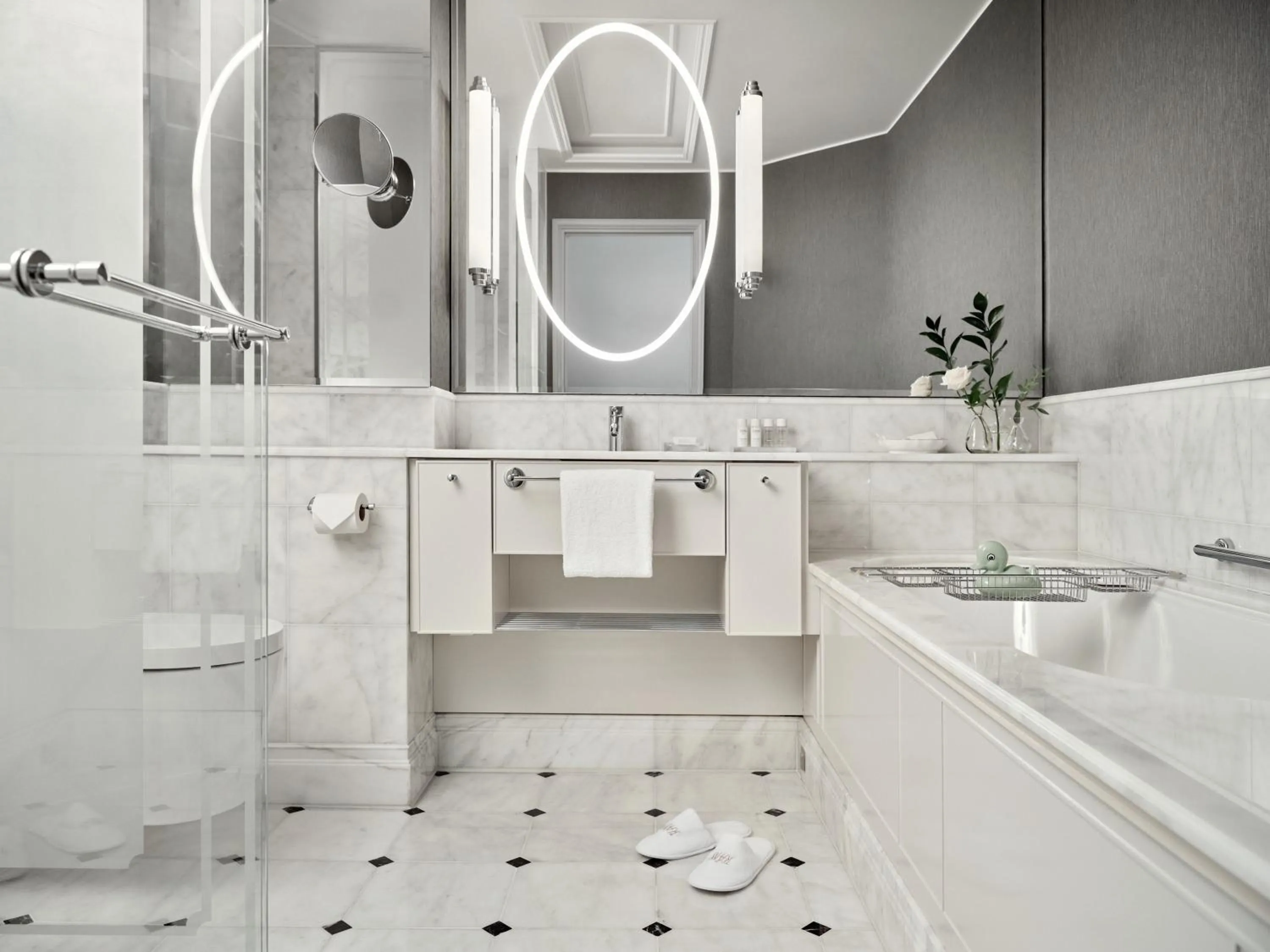 Bathroom in Hotel Kämp