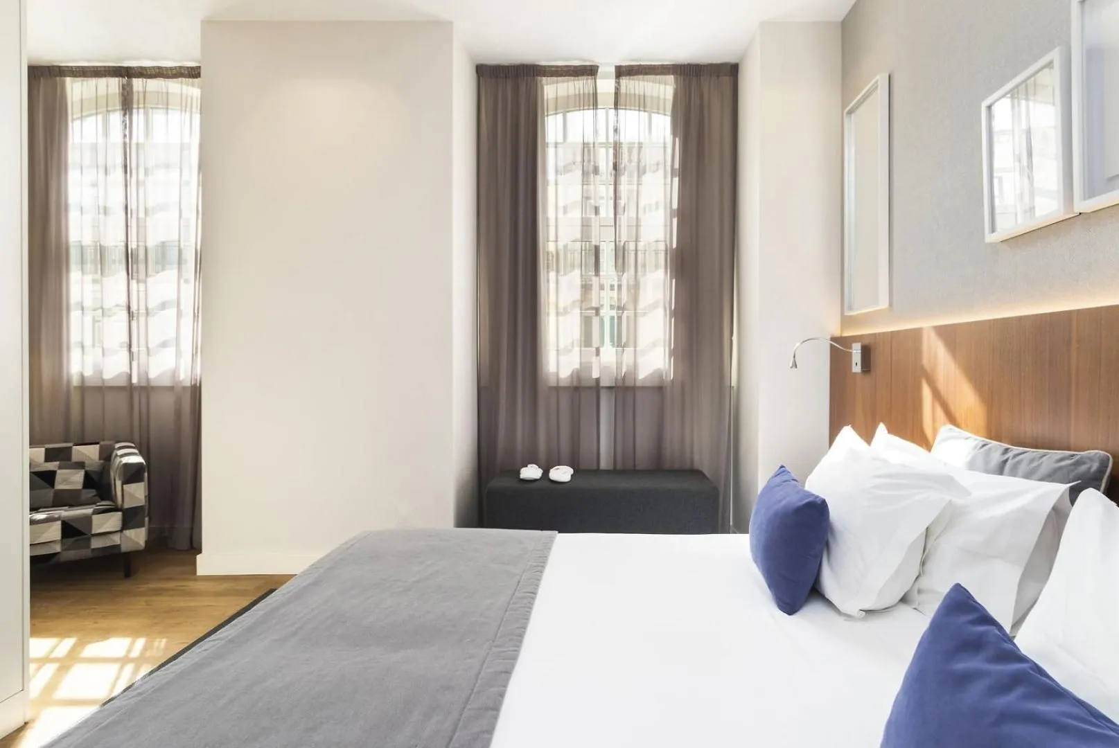 Bed in Augusta Residence Apartments