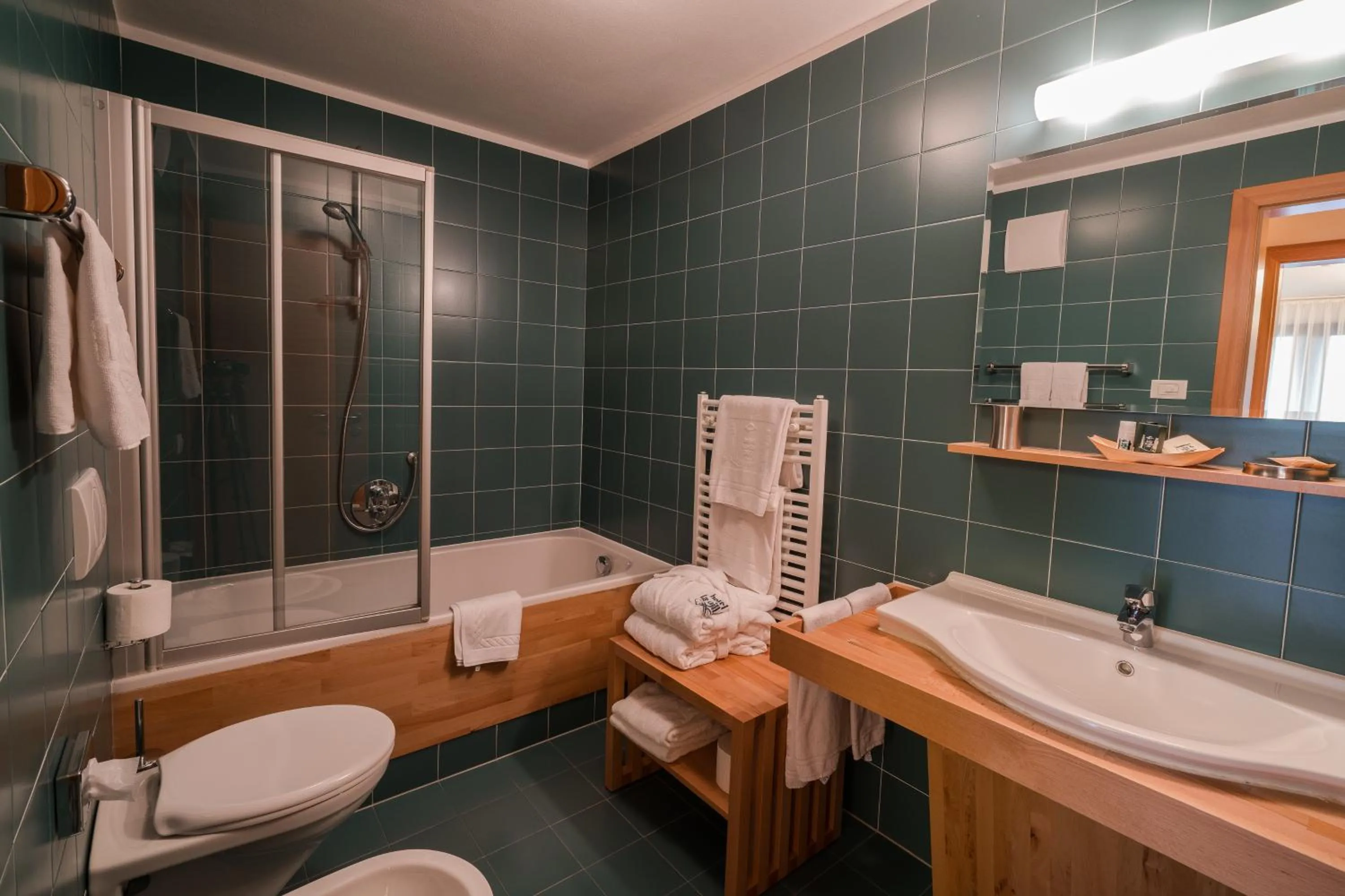 Shower in Hotel La Villa