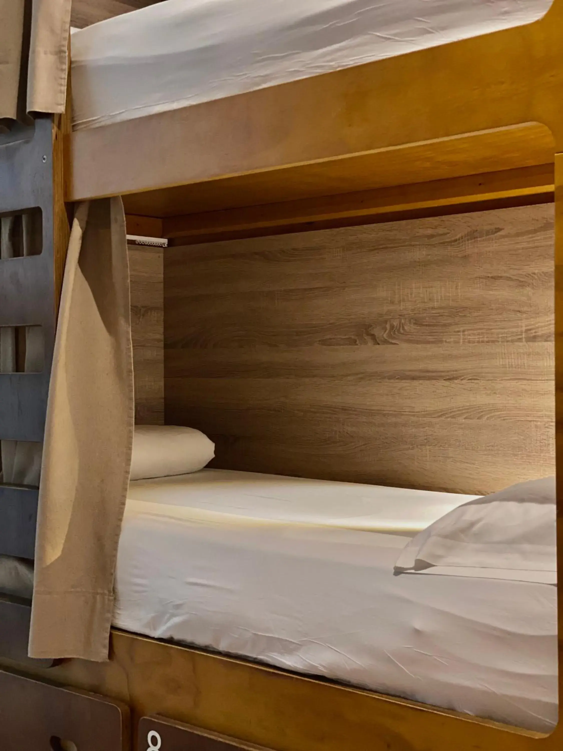 Bed in 8-Bed Dormitory Room with Bathroom in La Banda Rooftop Hostel Bed in 8-Bed Dormitory Room with Bathroom in La Banda Rooftop Hostel