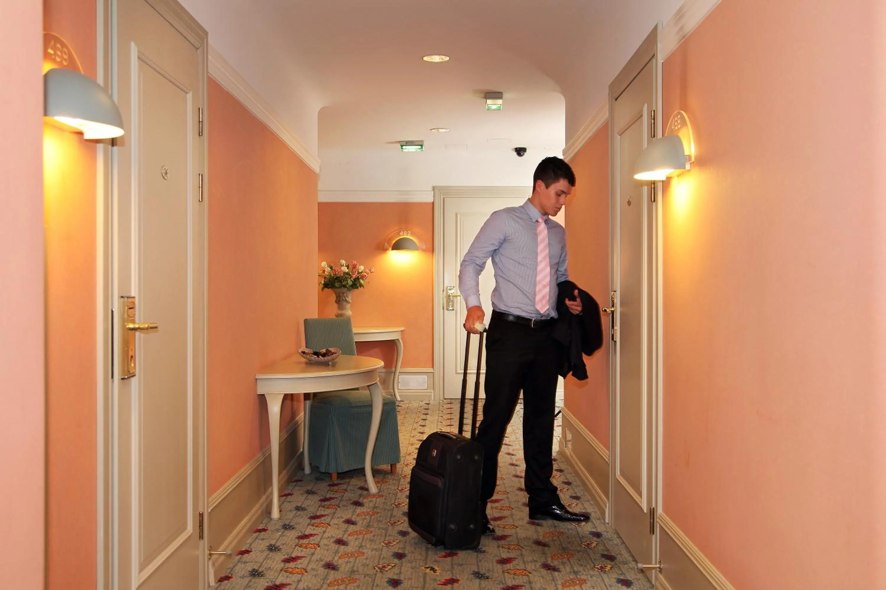 People in Hotel Astor