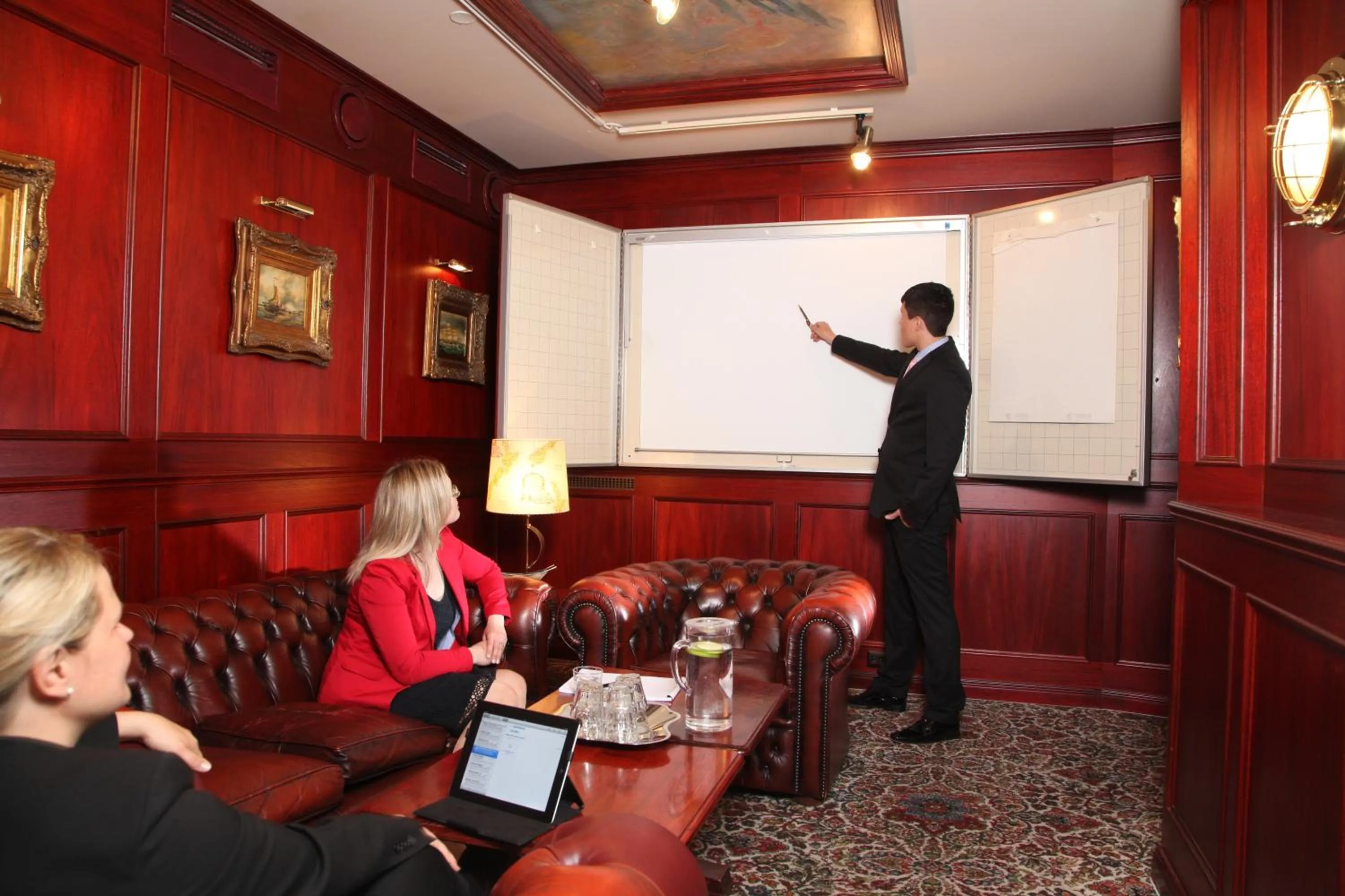 People in Hotel Astor