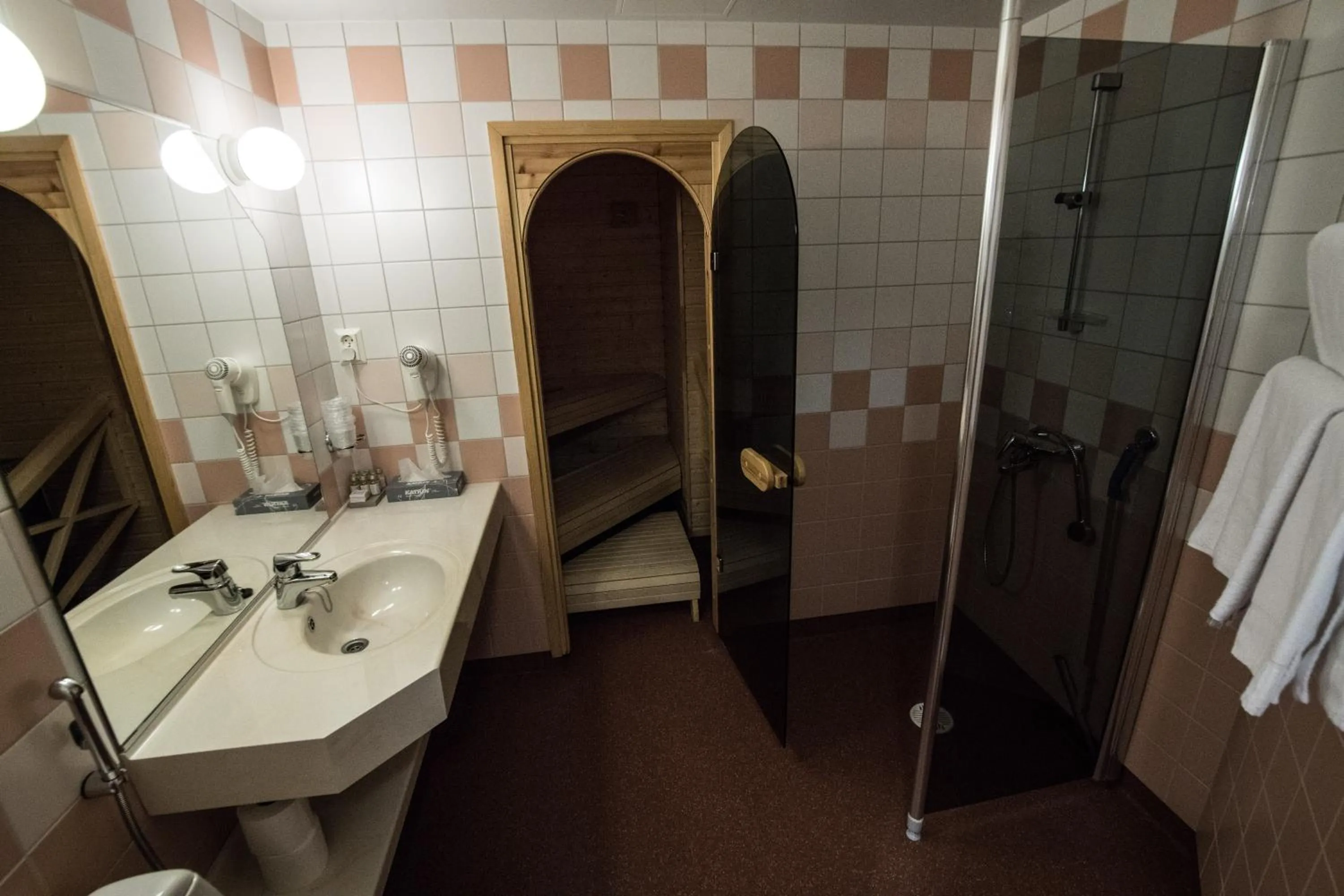 Bathroom in Hotel Vallonia