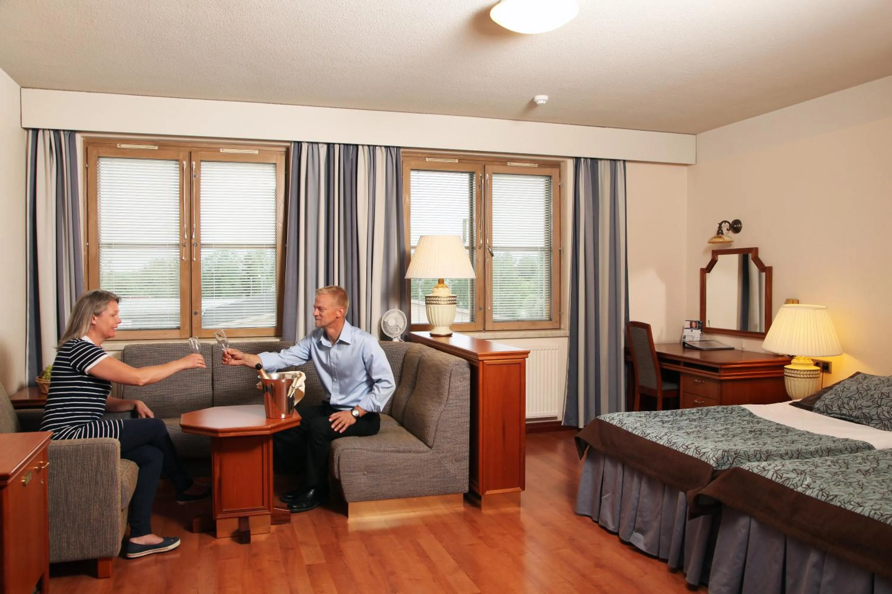 Guests in Hotel Vallonia