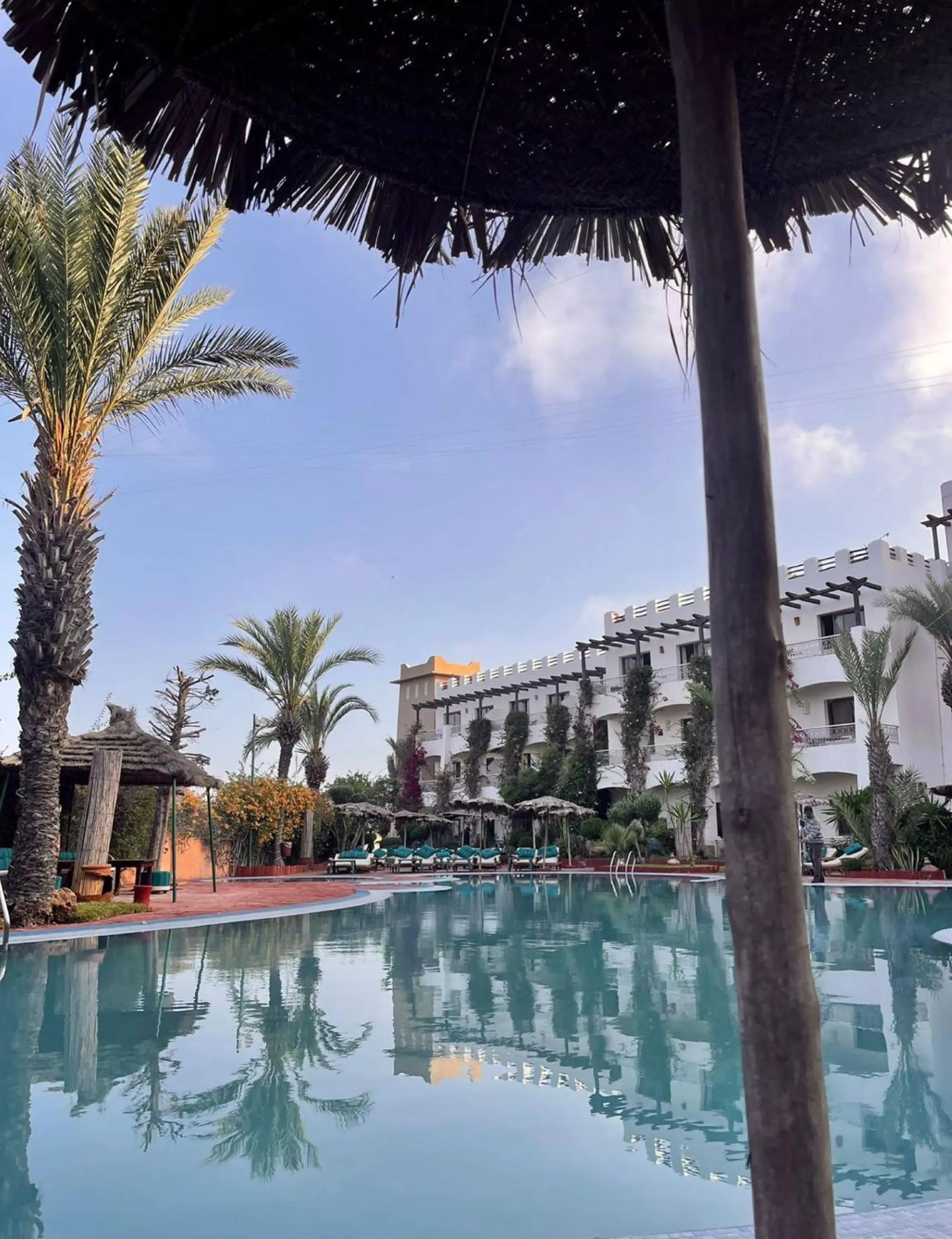 Swimming pool in Borjs Hotel Suites & Spa