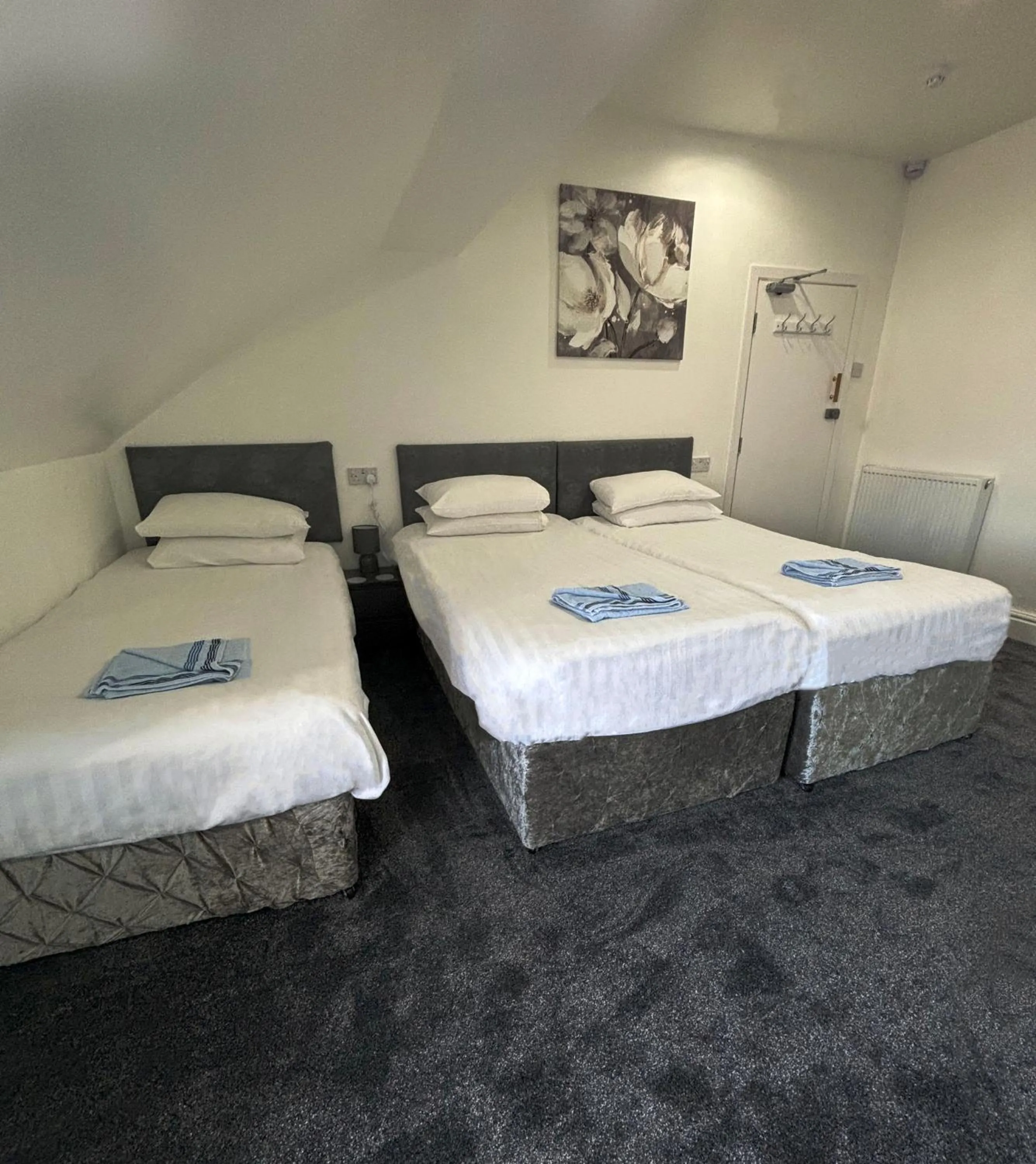 Bed in The Mornington Hotel