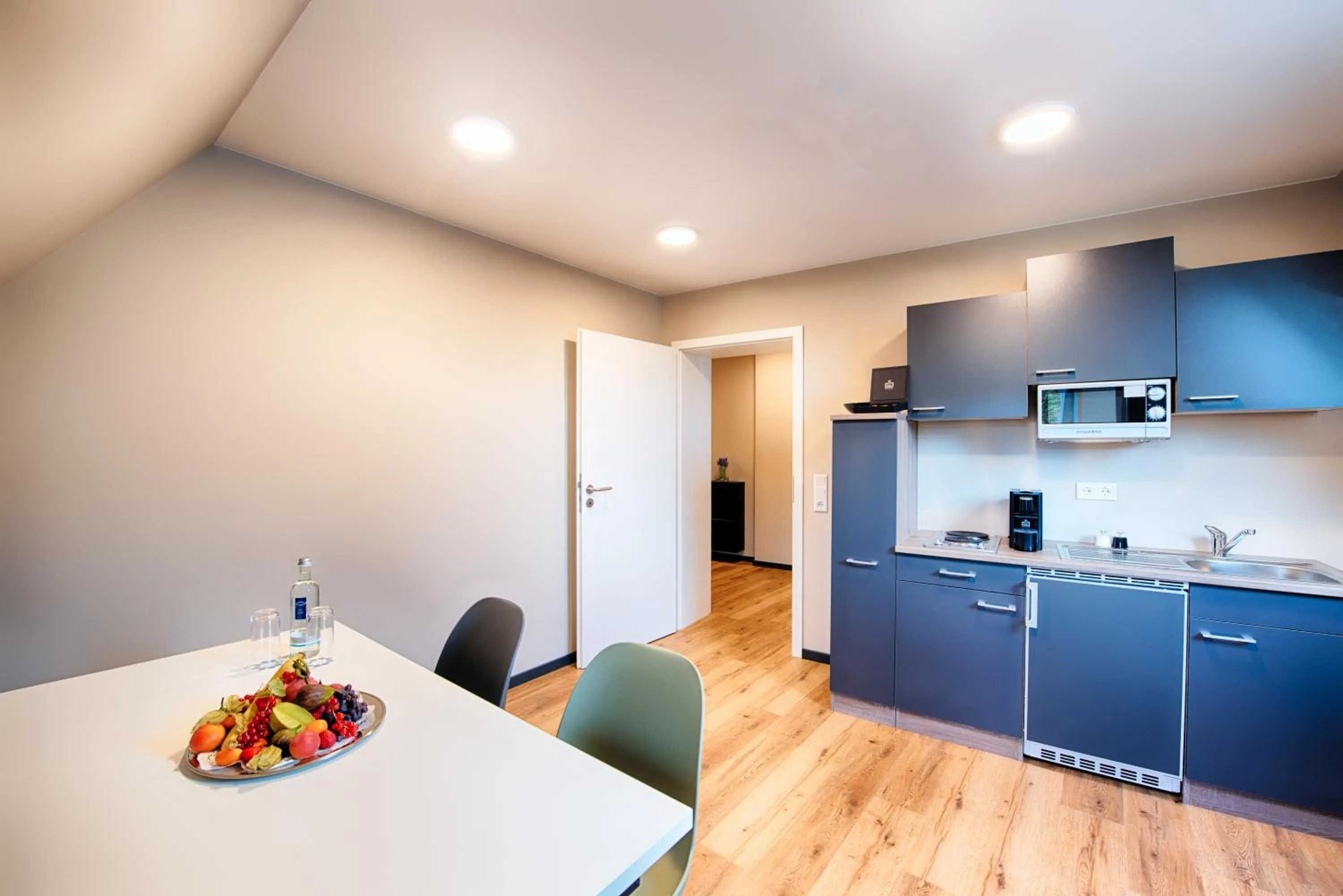 Kitchen or kitchenette in Welcome Hotel Neckarsulm