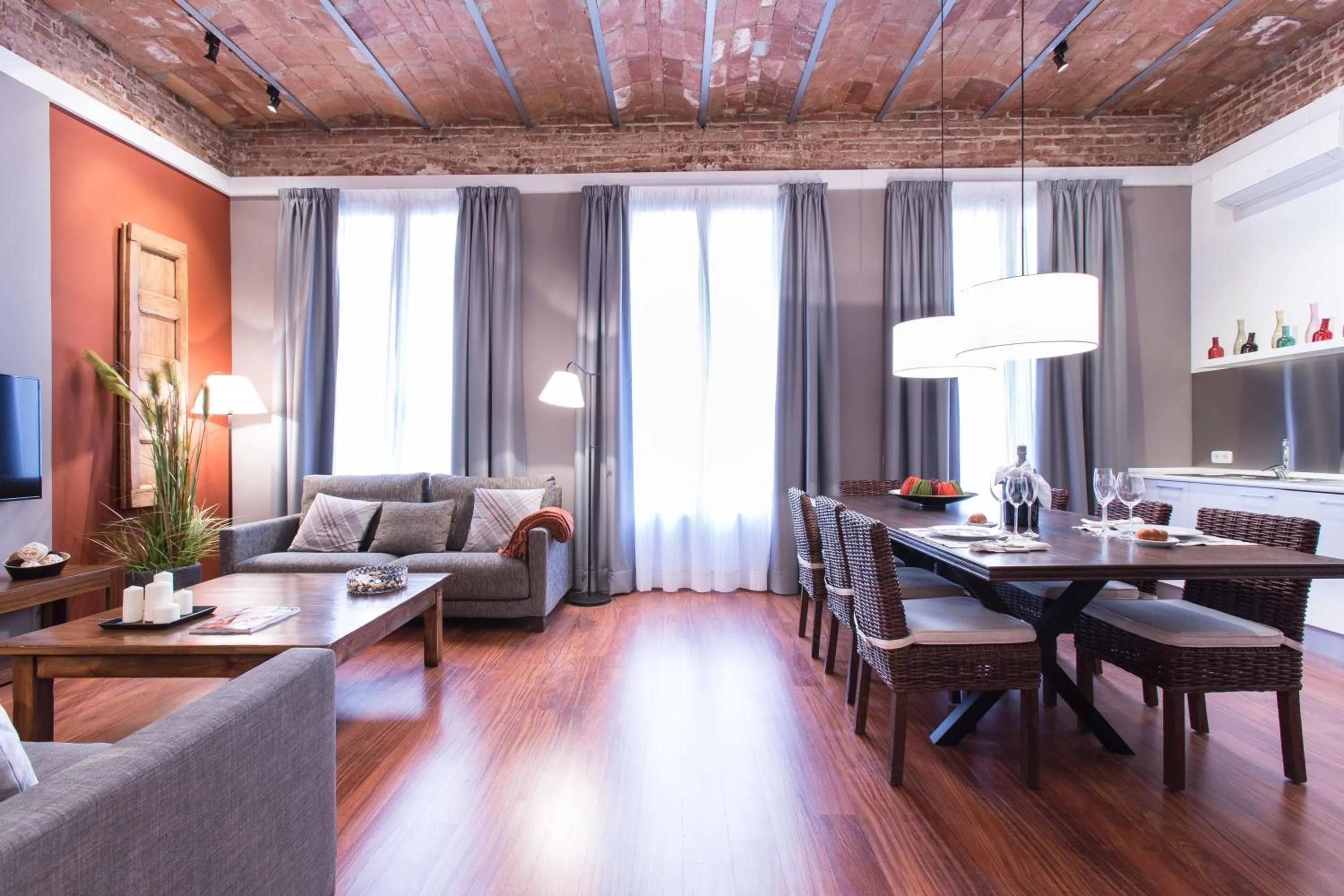 Living room in Serennia Apartamentos Ramblas - Plaça Catalunya