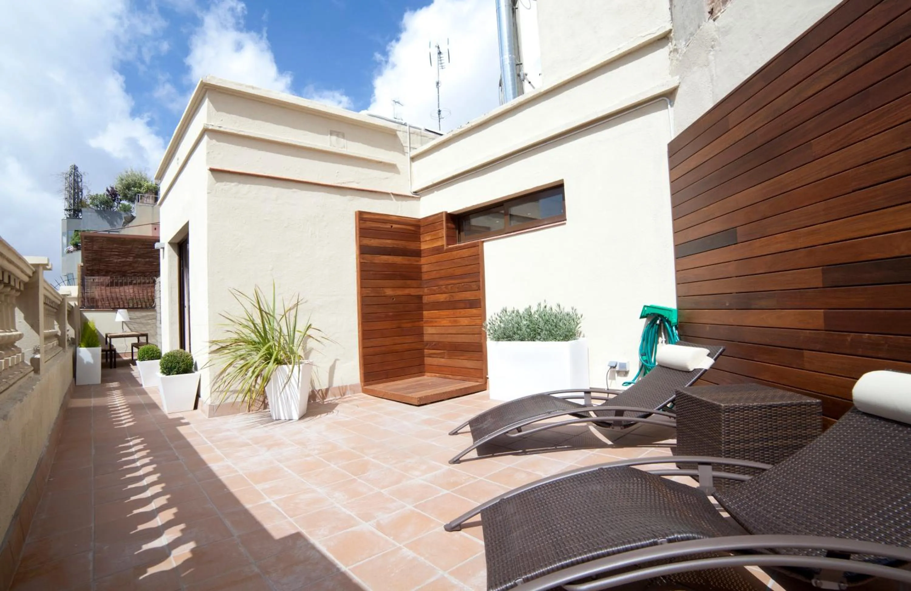 Balcony/Terrace in Serennia Apartamentos Ramblas - Plaça Catalunya