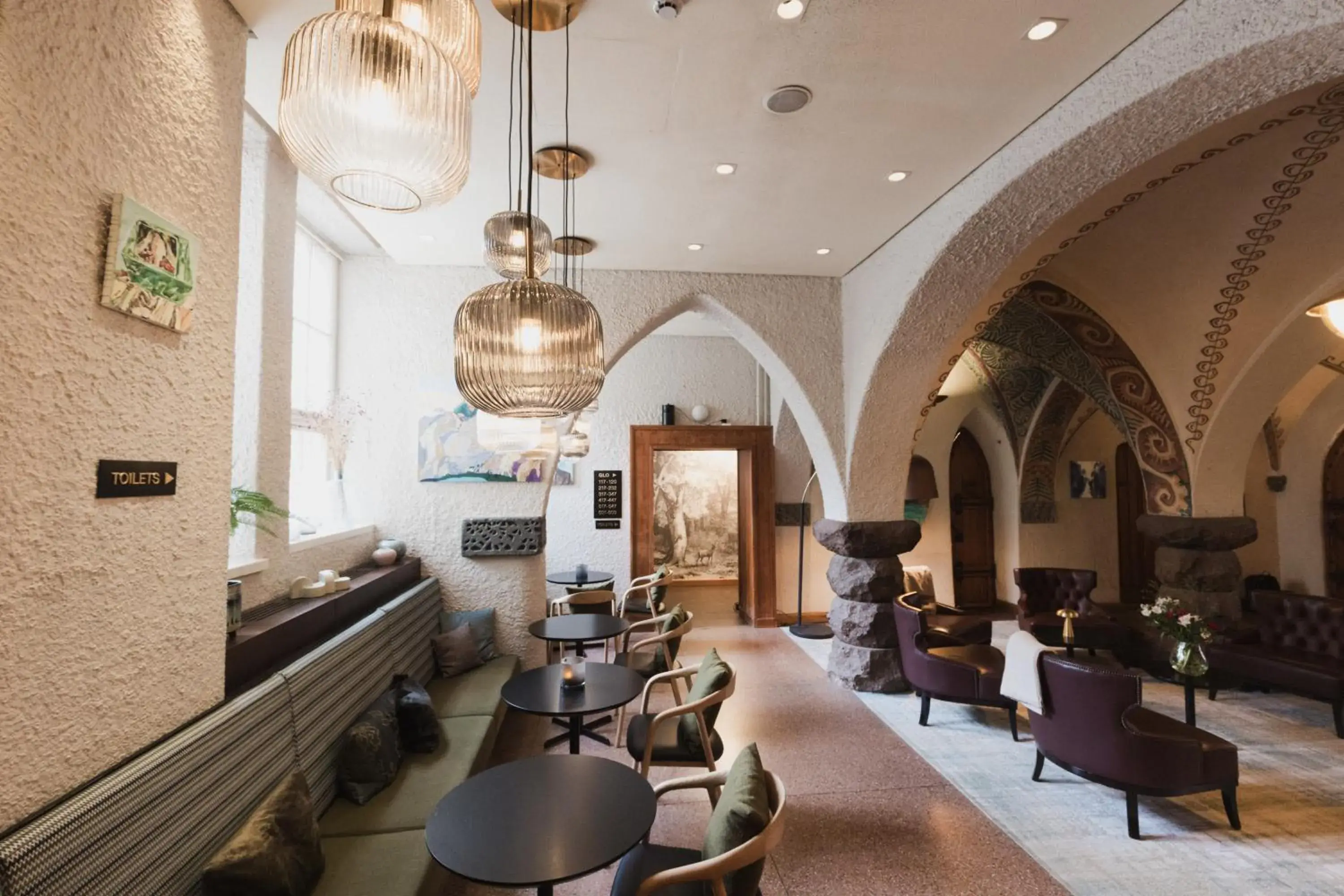 Lobby or reception in GLO Hotel Art Lobby or reception in GLO Hotel Art