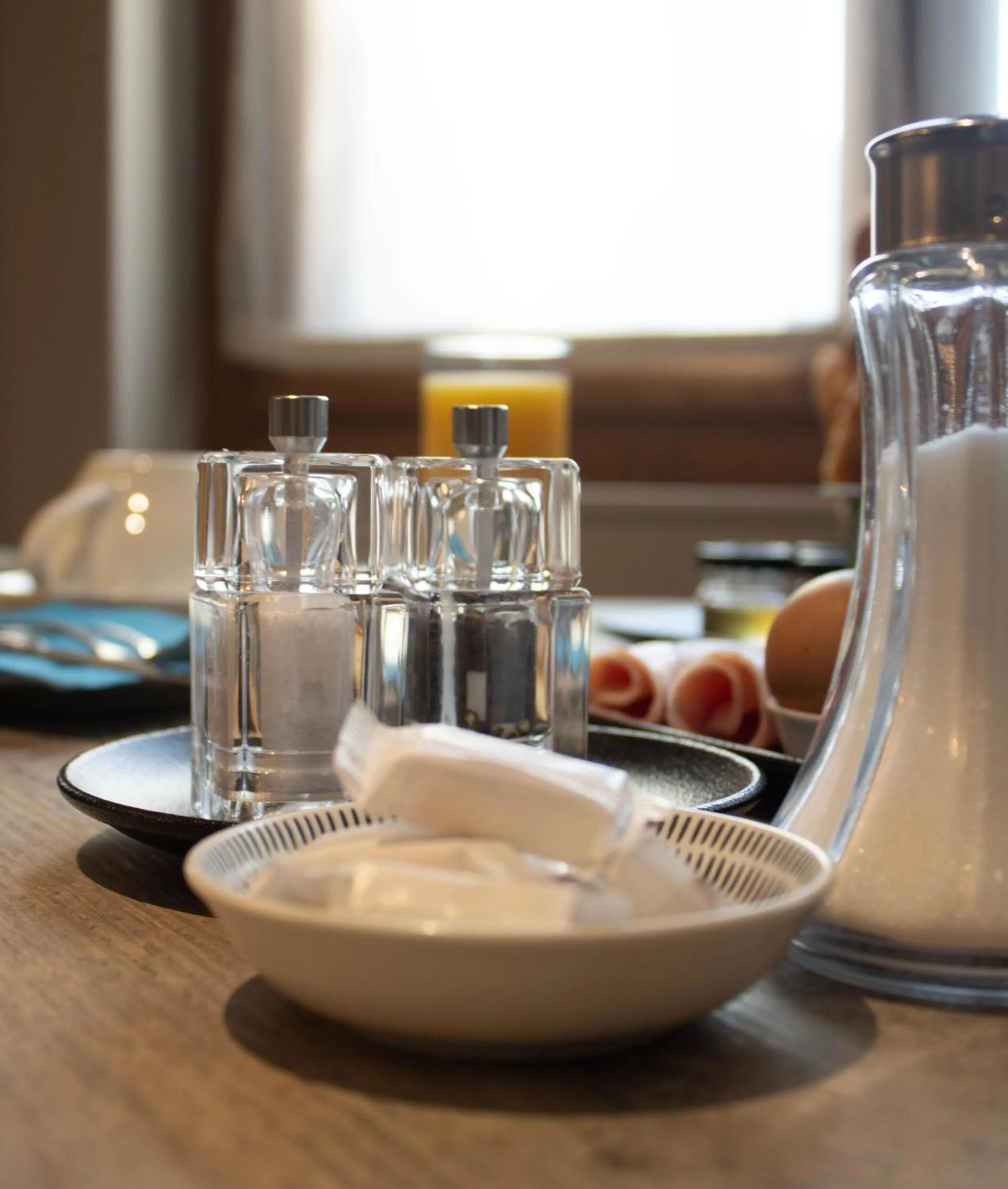 Continental breakfast in La Source