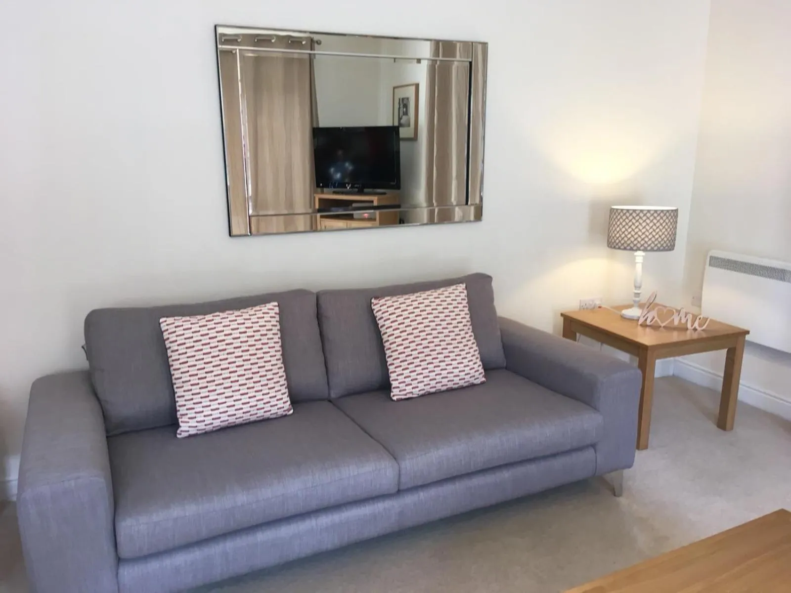 Living room in Blue Sky Apartments @Wallis Square, Farnborough
