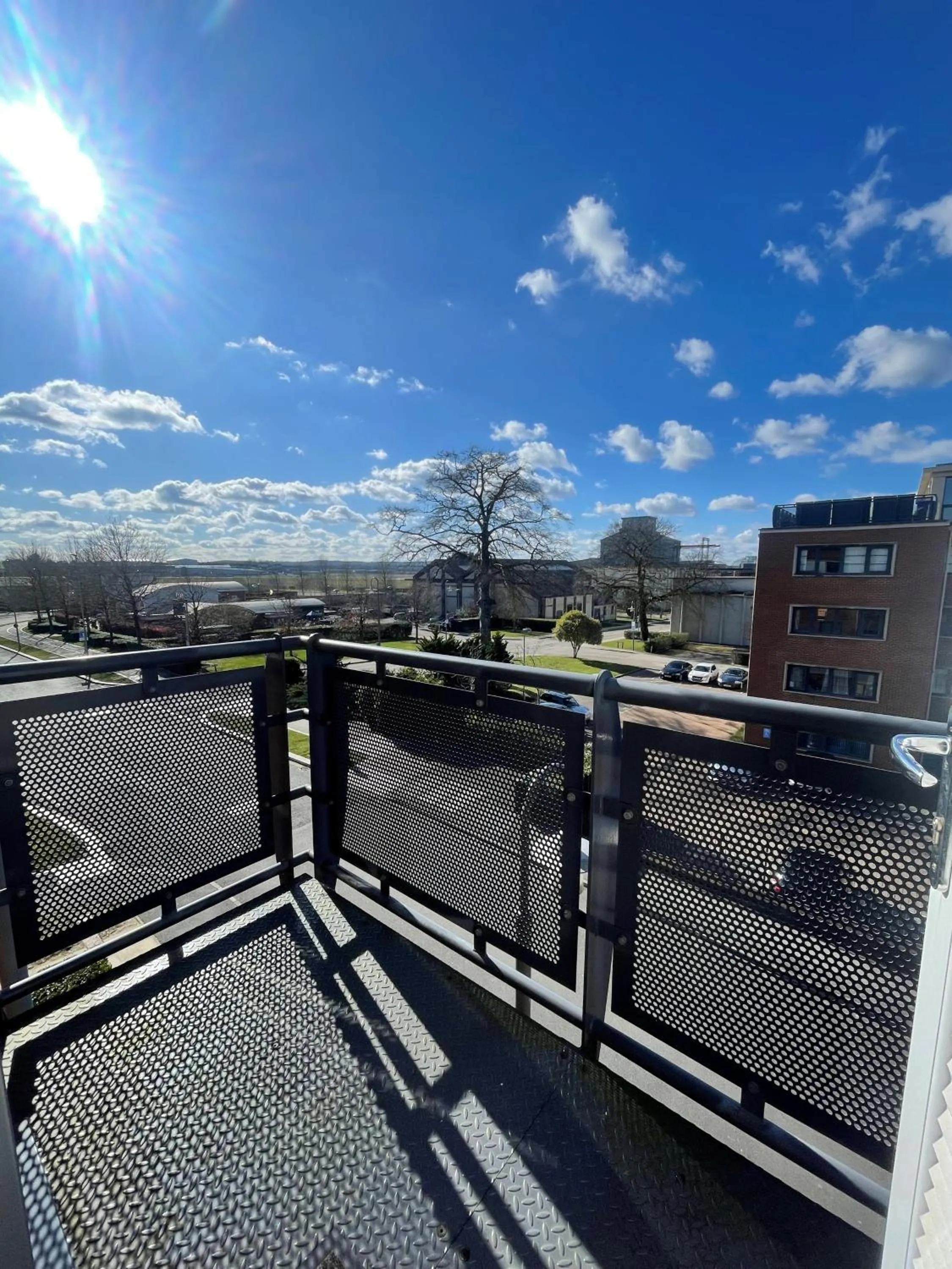 Balcony/Terrace in Blue Sky Apartments @Wallis Square, Farnborough