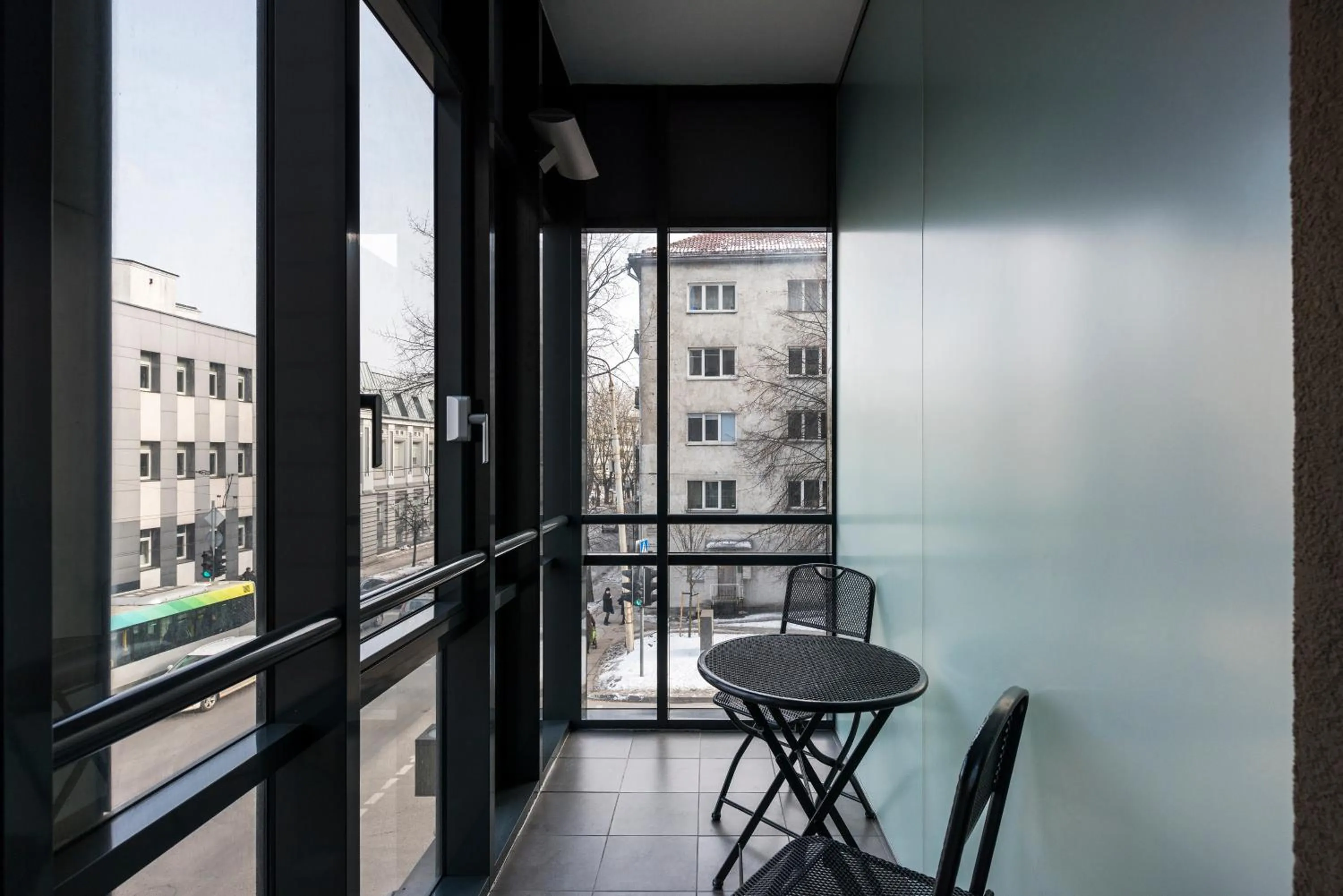 Balcony/Terrace in Comfort Hotel LT - Rock 'n' Roll Vilnius