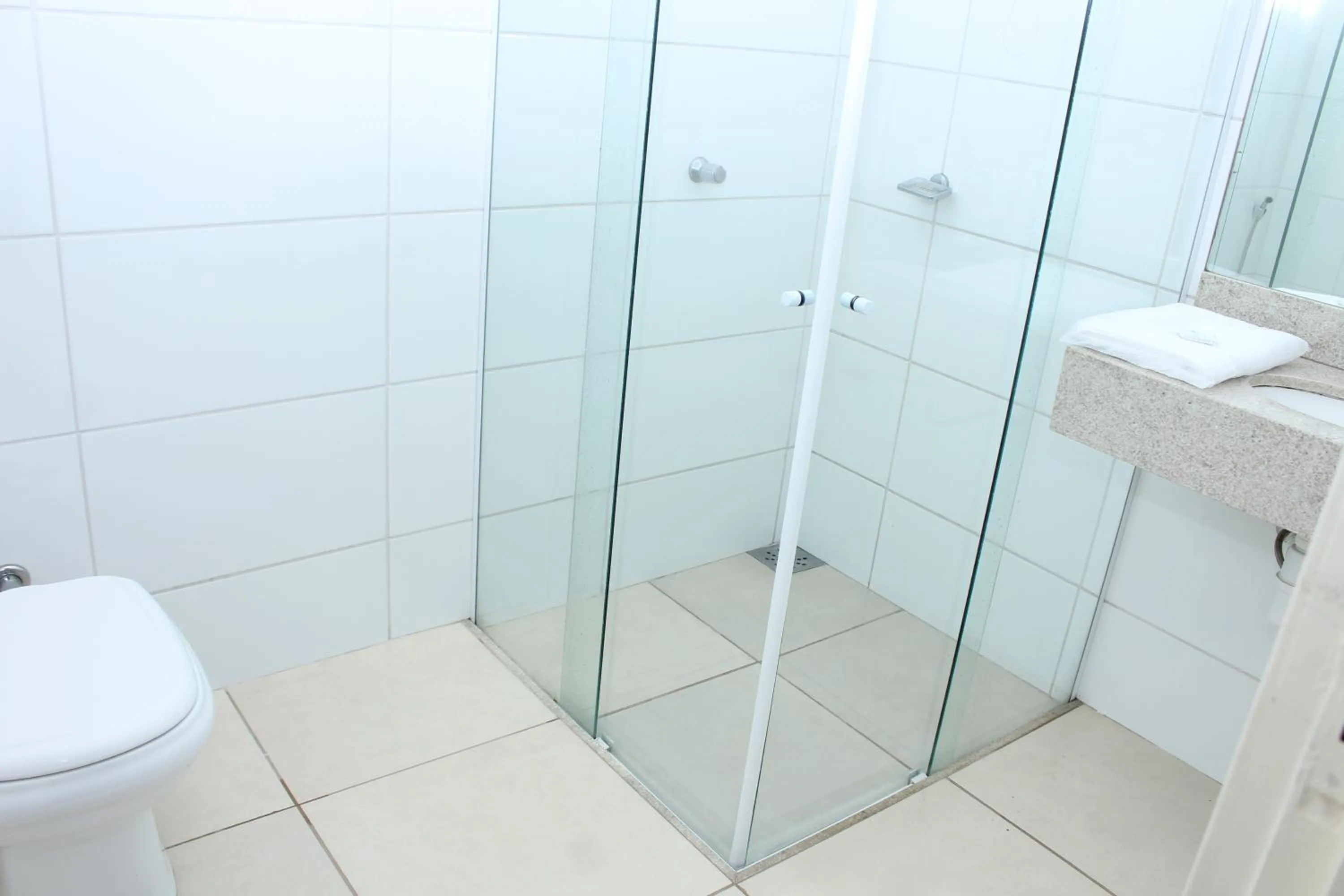 Shower in Hotel Alpha