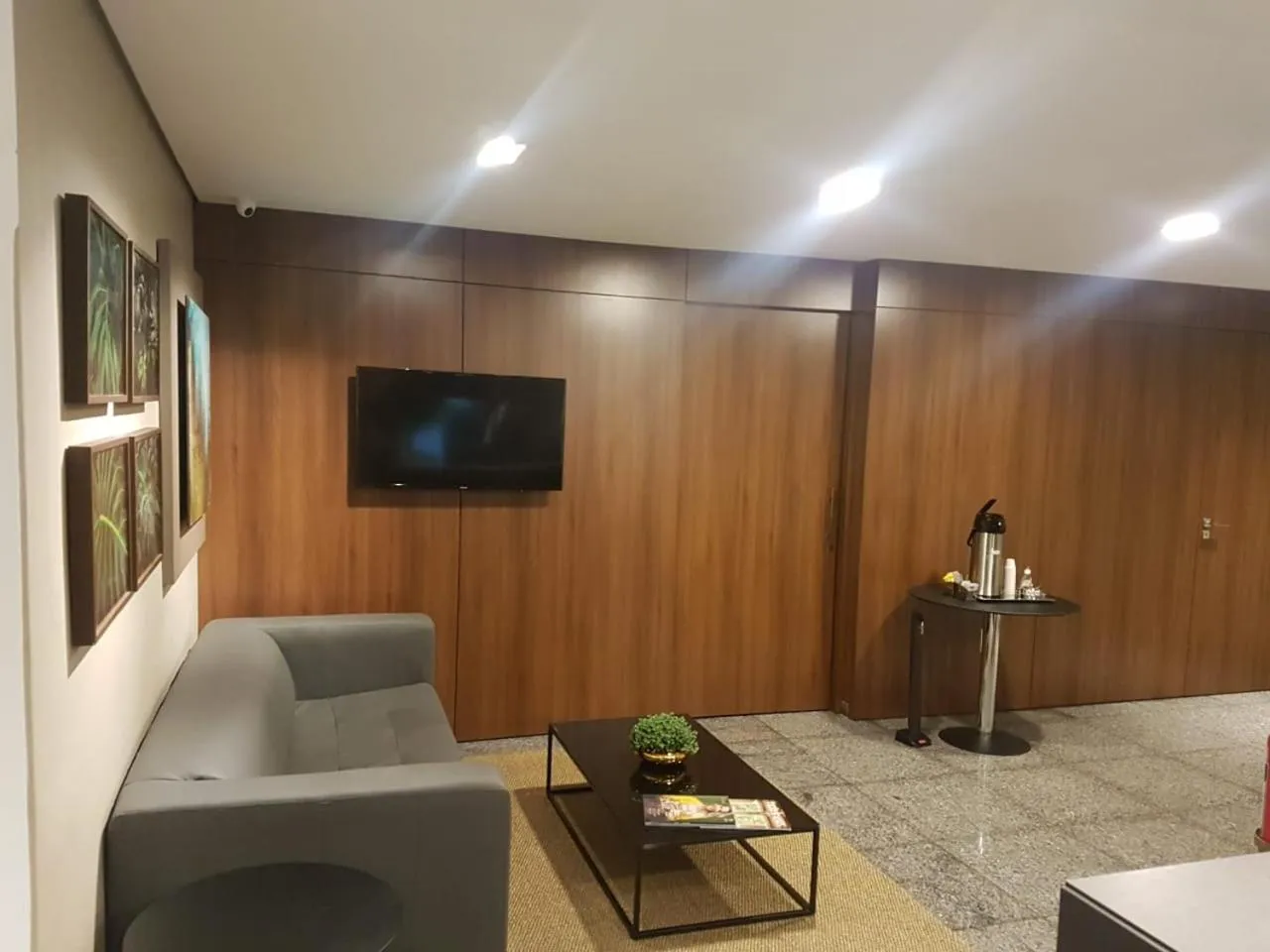 Seating area in Hotel Alpha