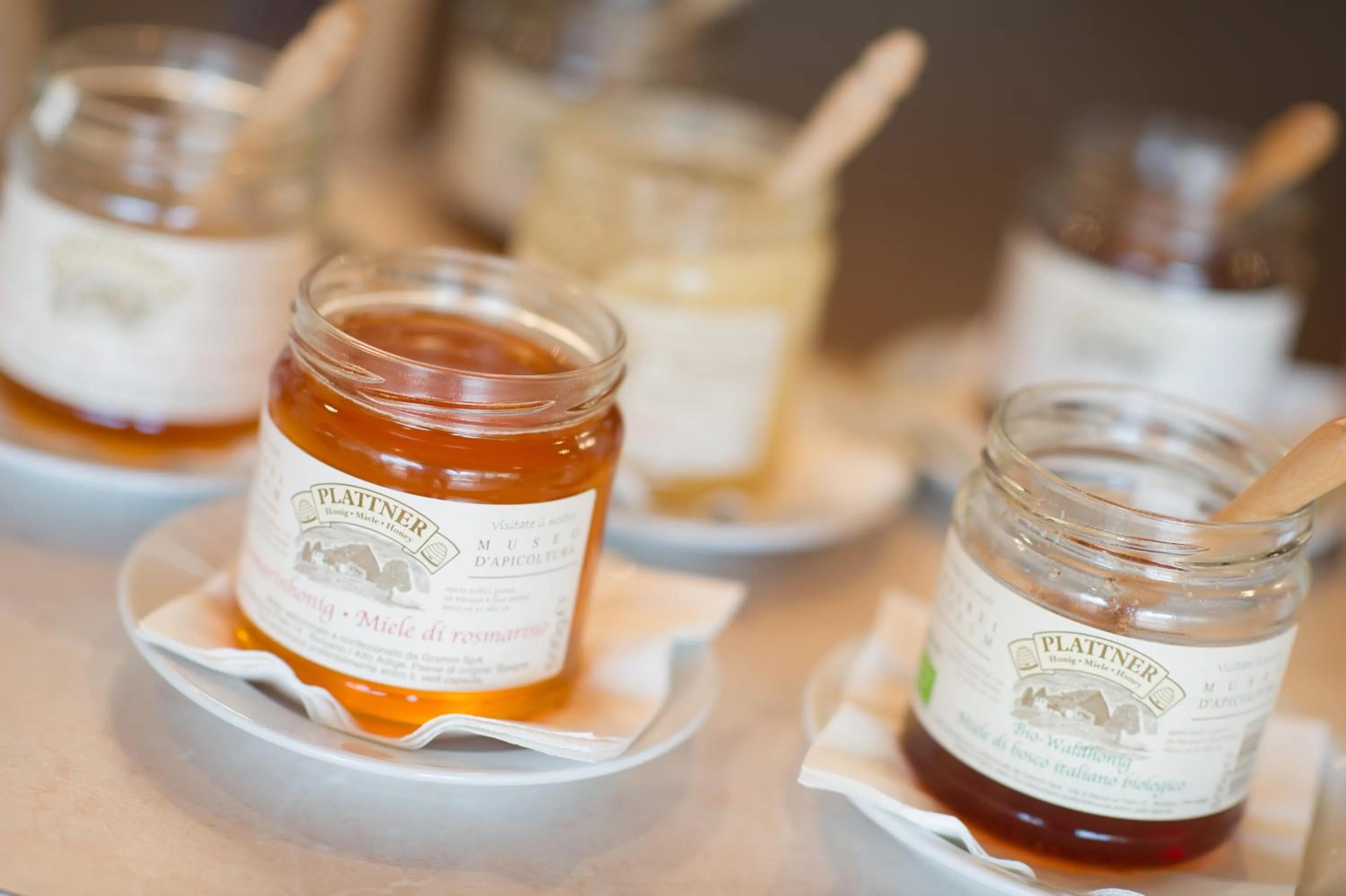 Food close-up in Panorama