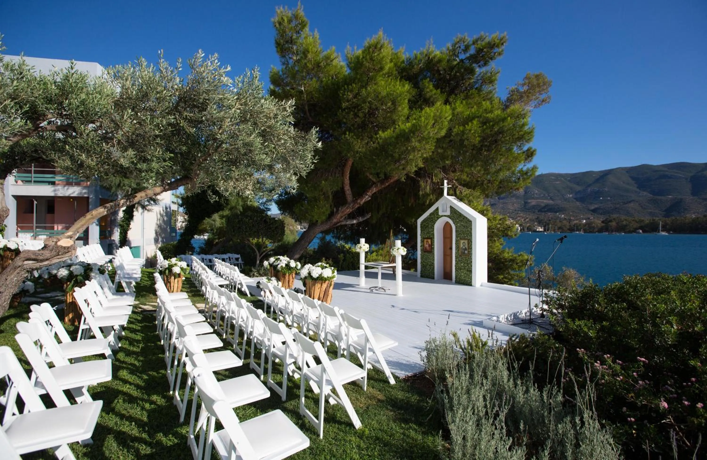 wedding in Xenia Poros Image Hotel