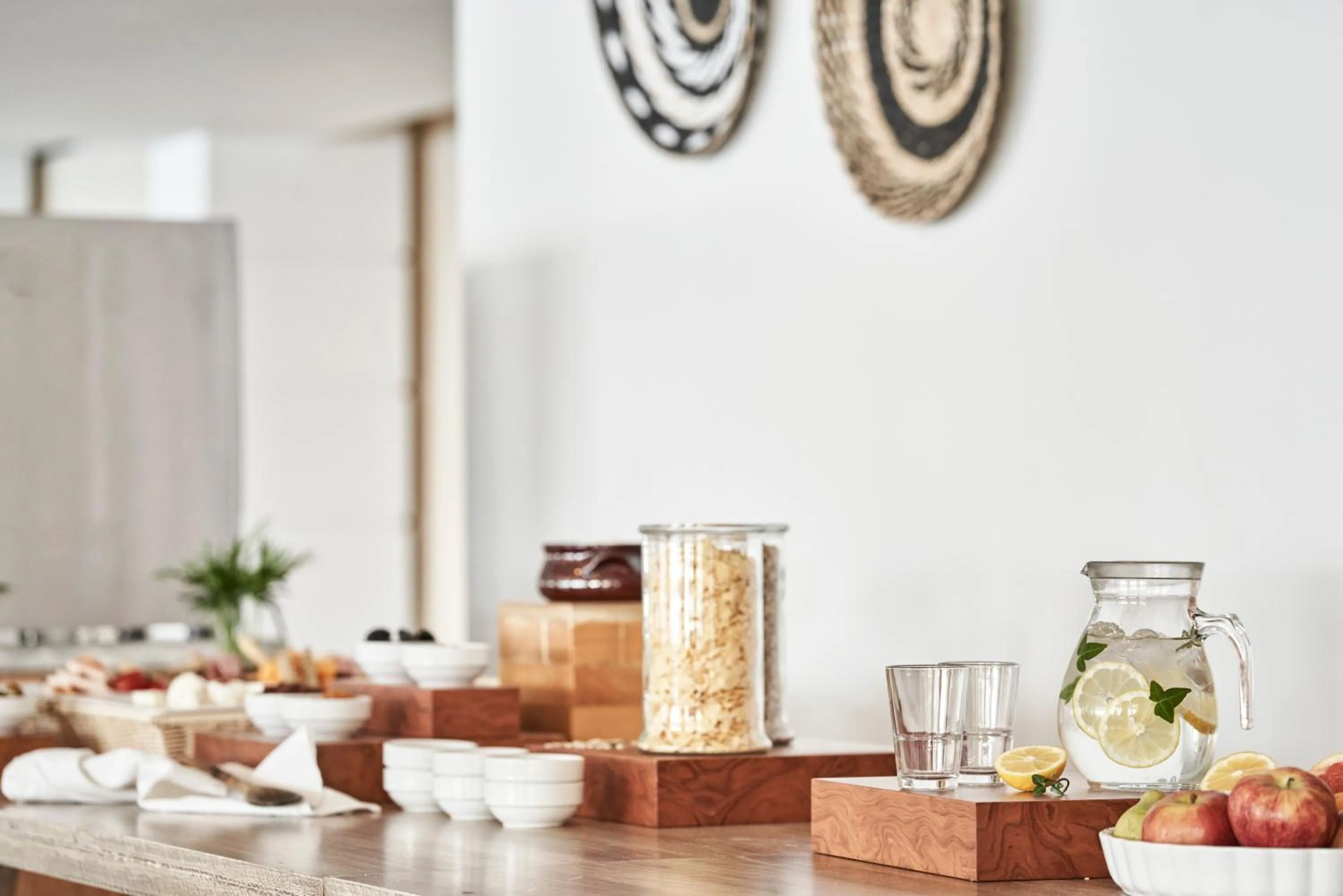 Buffet breakfast in Xenia Poros Image Hotel