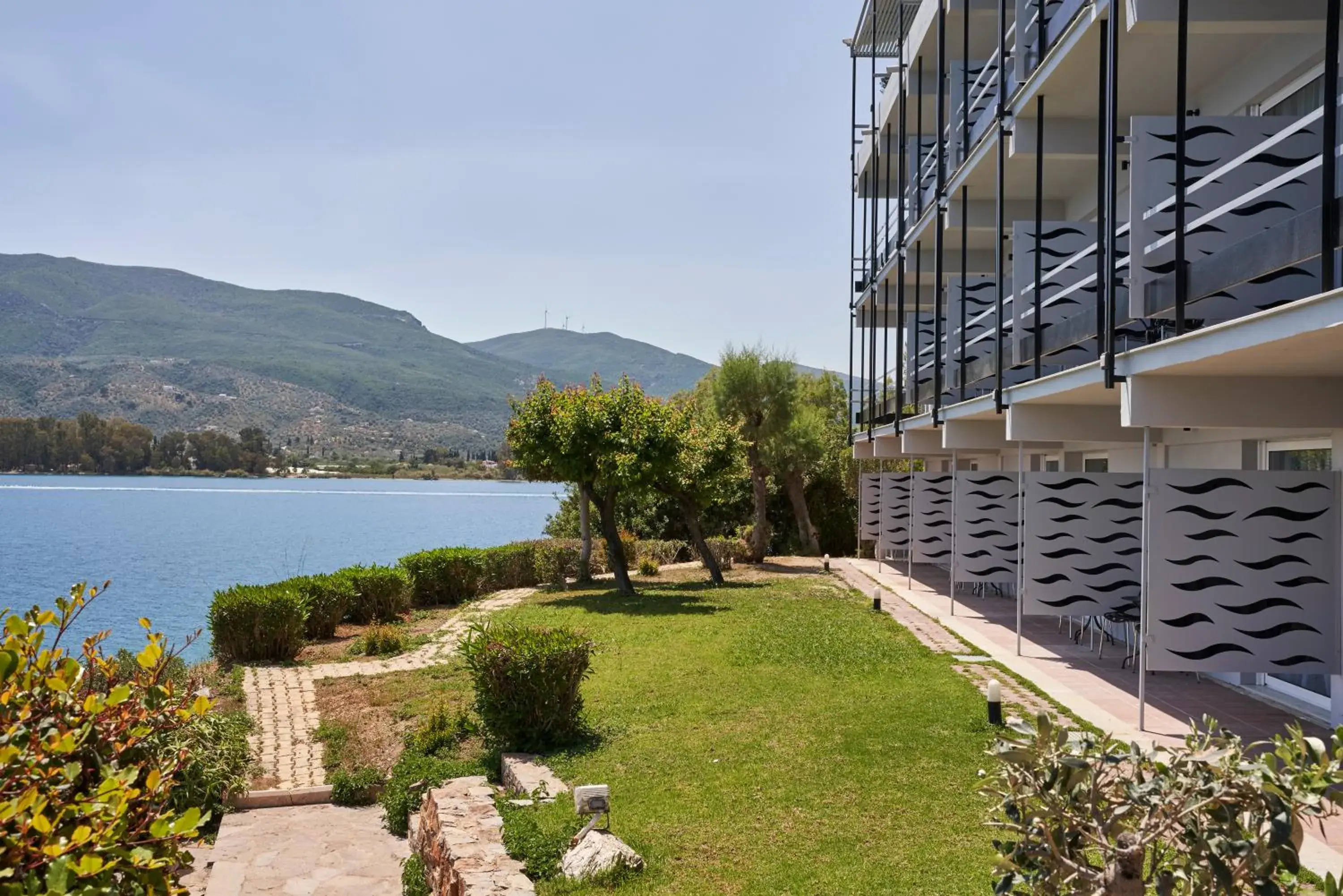 Property building in Xenia Poros Image Hotel Property building in Xenia Poros Image Hotel