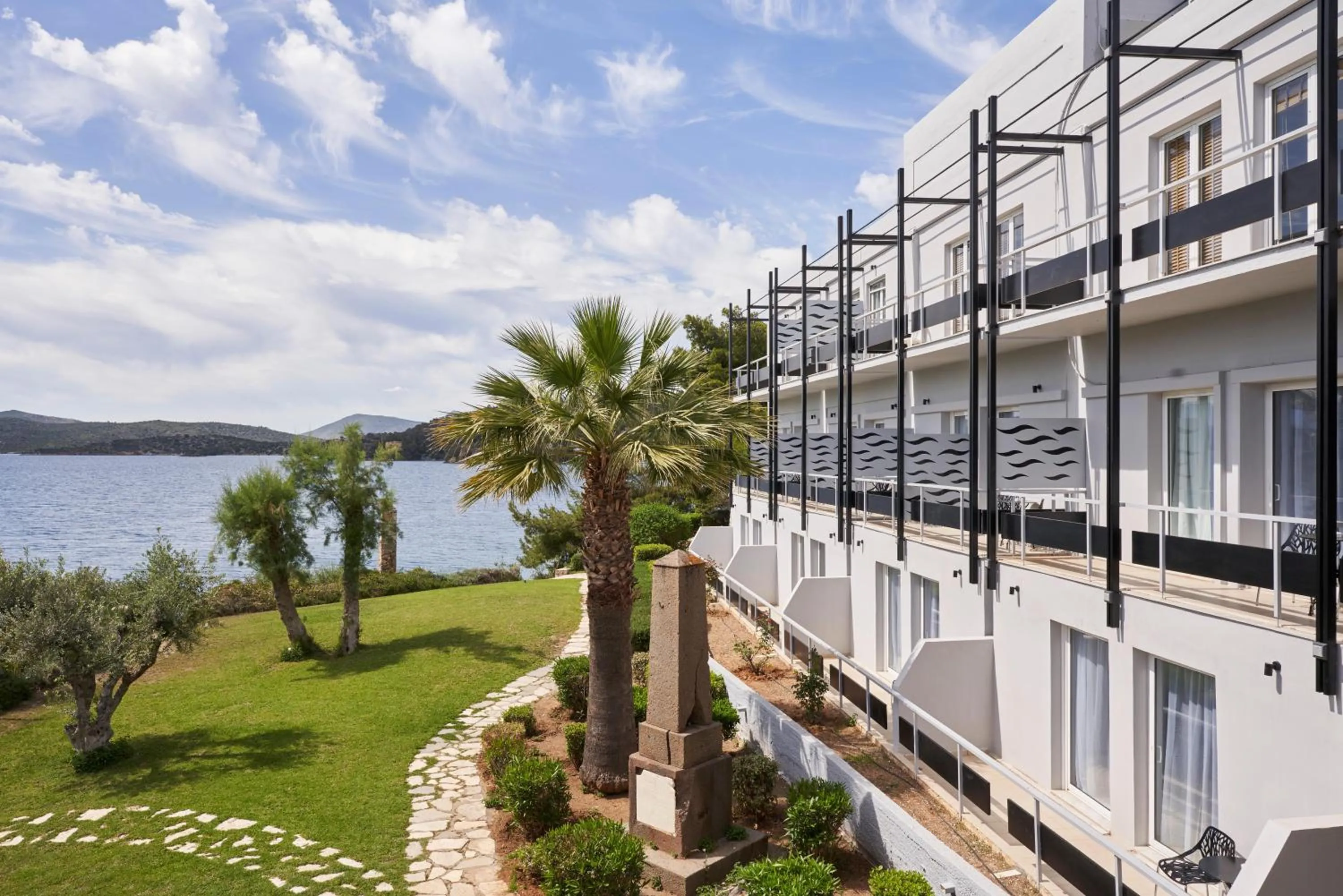 Property building in Xenia Poros Image Hotel