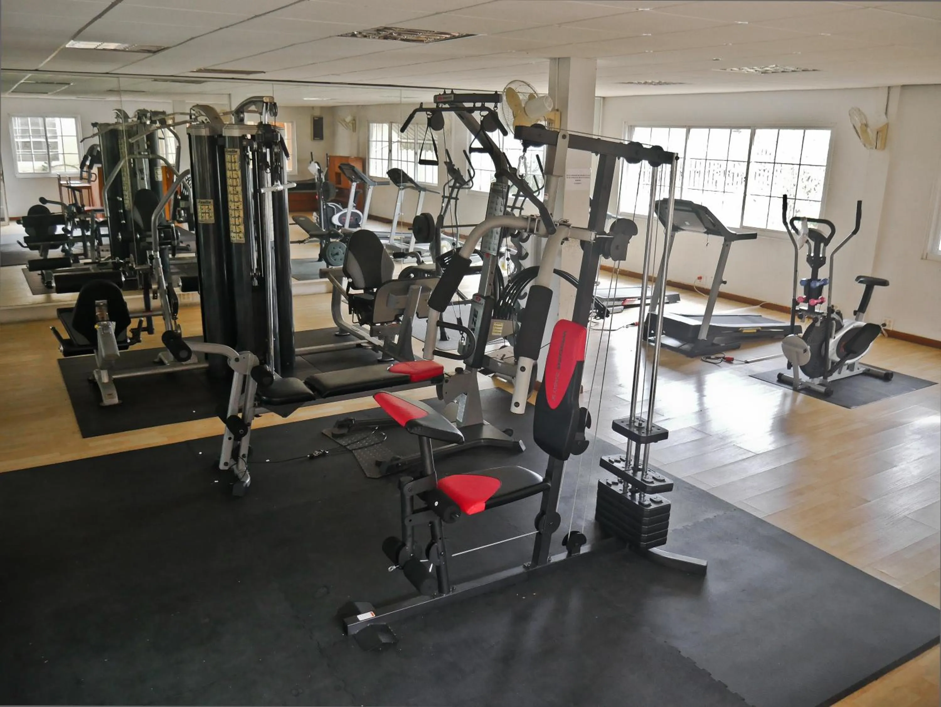 Fitness centre/facilities in Hotel North Resort