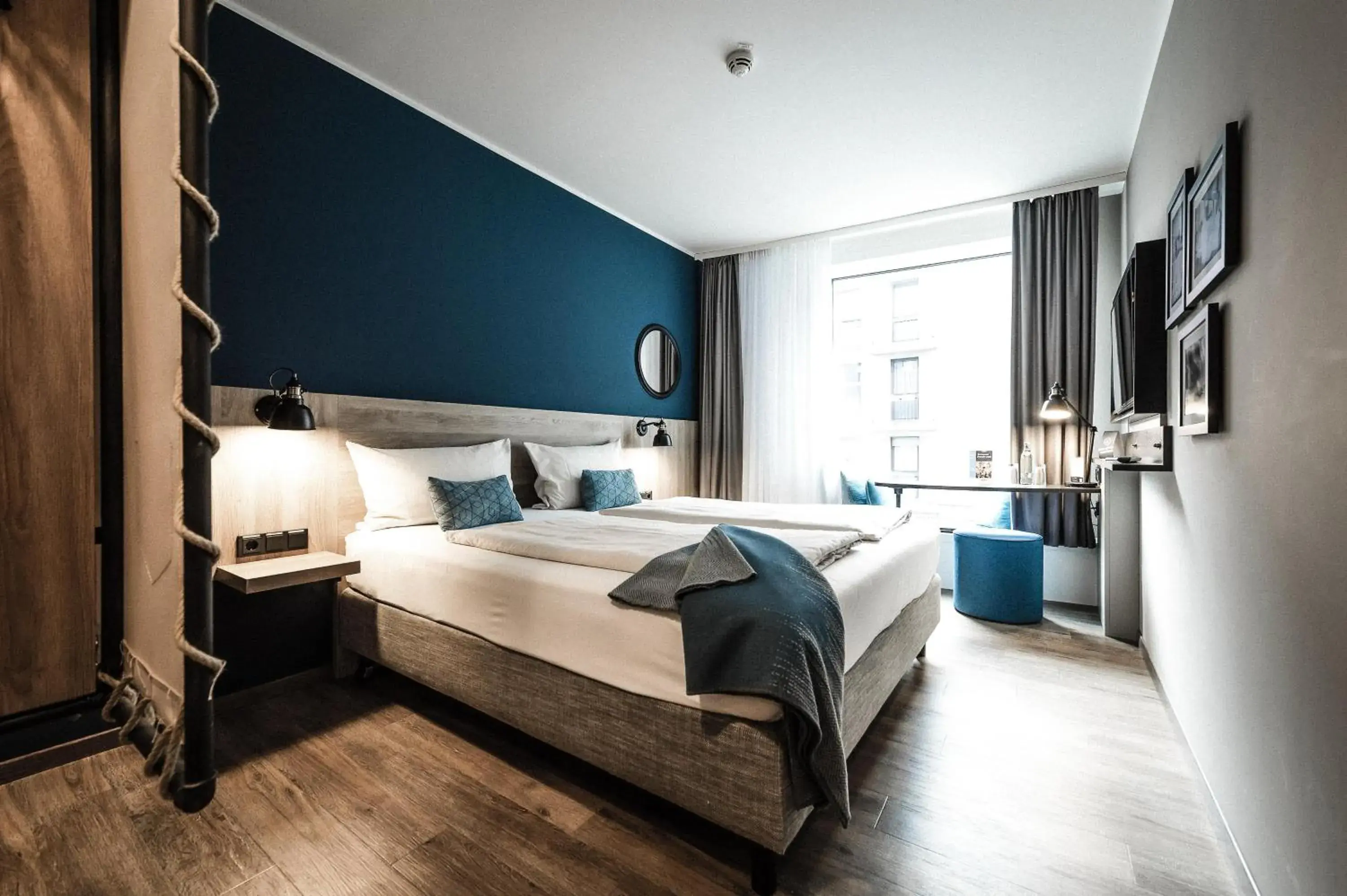 Bedroom, Bed in HARBR Hotel Konstanz, a member of Radisson Individuals Bedroom, Bed in HARBR Hotel Konstanz, a member of Radisson Individuals