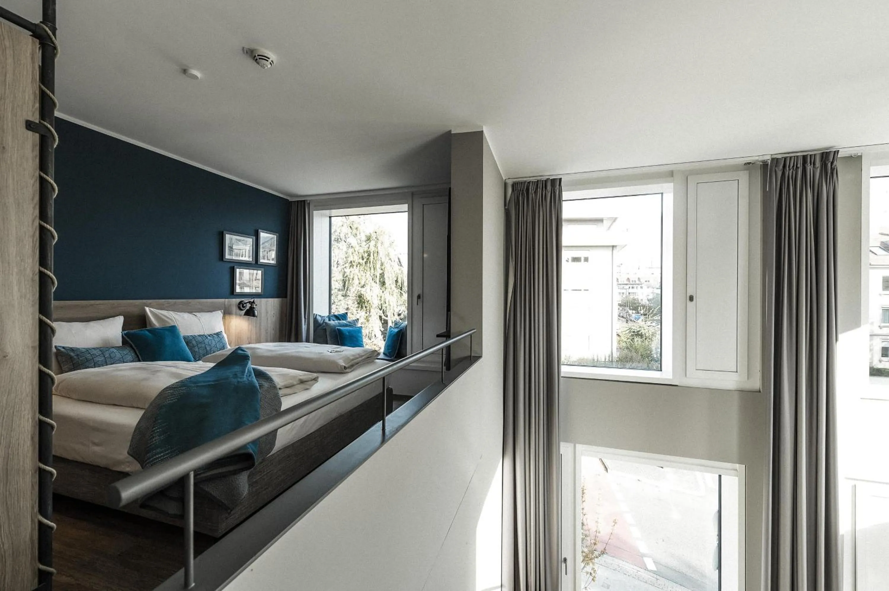 Photo of the whole room, Bed in HARBR Hotel Konstanz, a member of Radisson Individuals