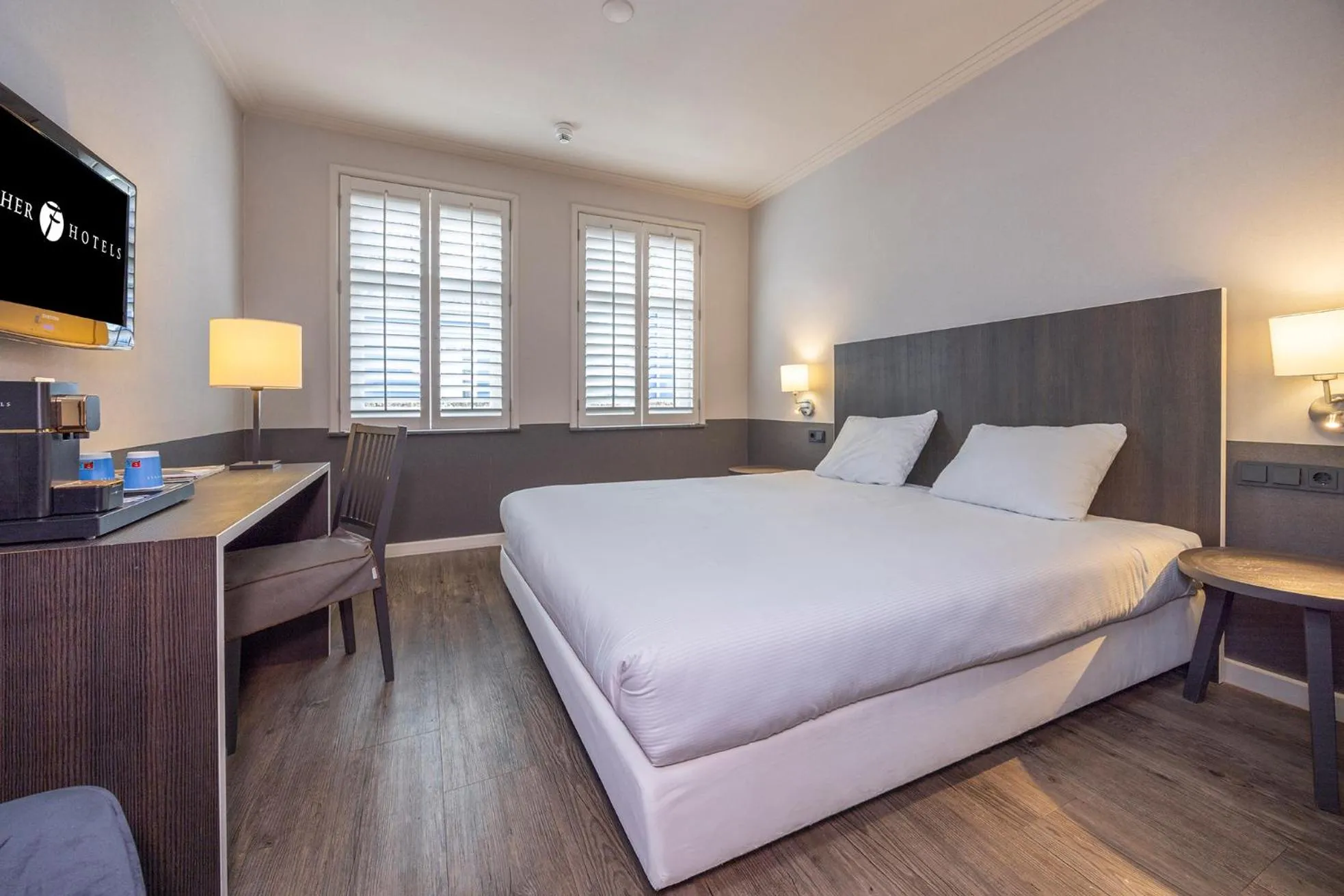 Bed in Fletcher Hotel - Restaurant Nautisch Kwartier