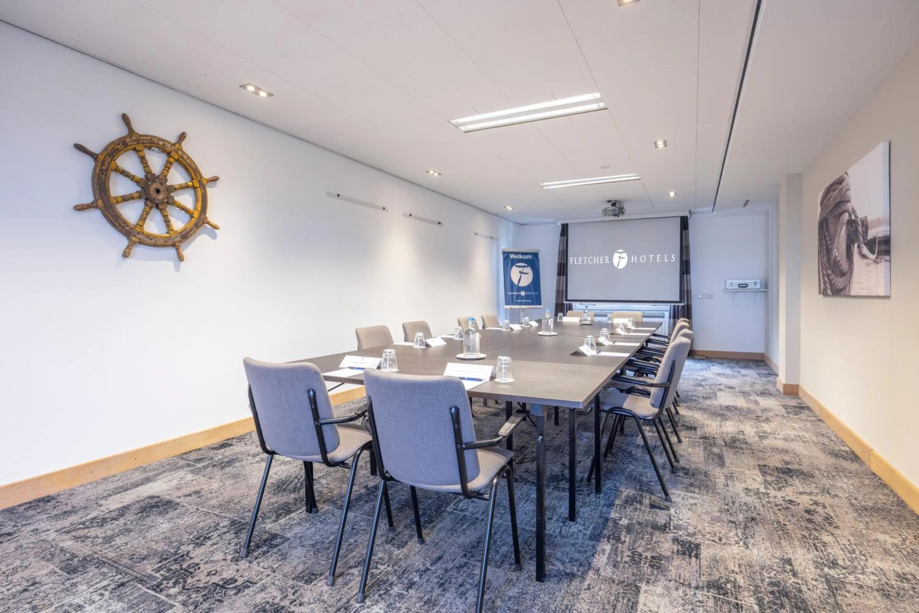 Meeting/conference room in Fletcher Hotel - Restaurant Nautisch Kwartier