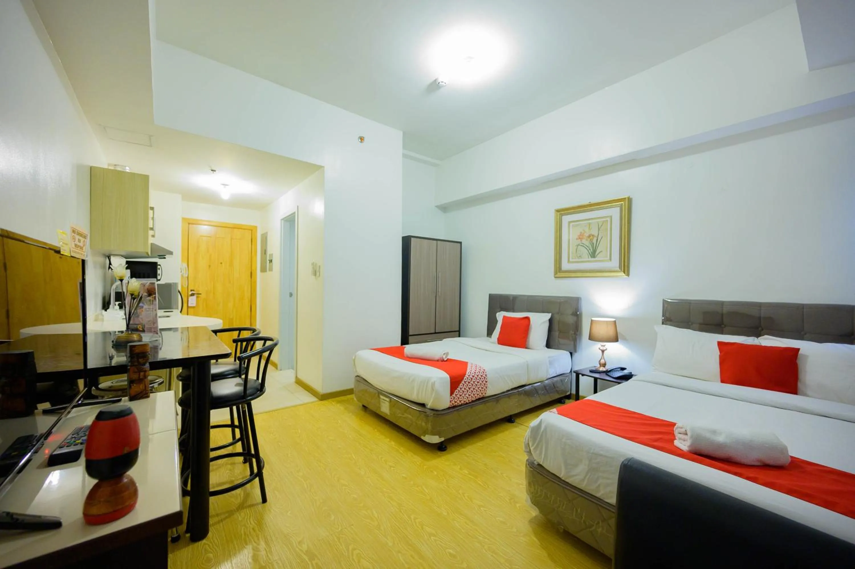 Bed in Cedar Peak Condominium by Tripsters Hub