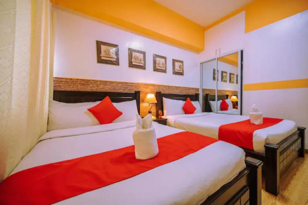 Bed in Cedar Peak Condominium by Tripsters Hub