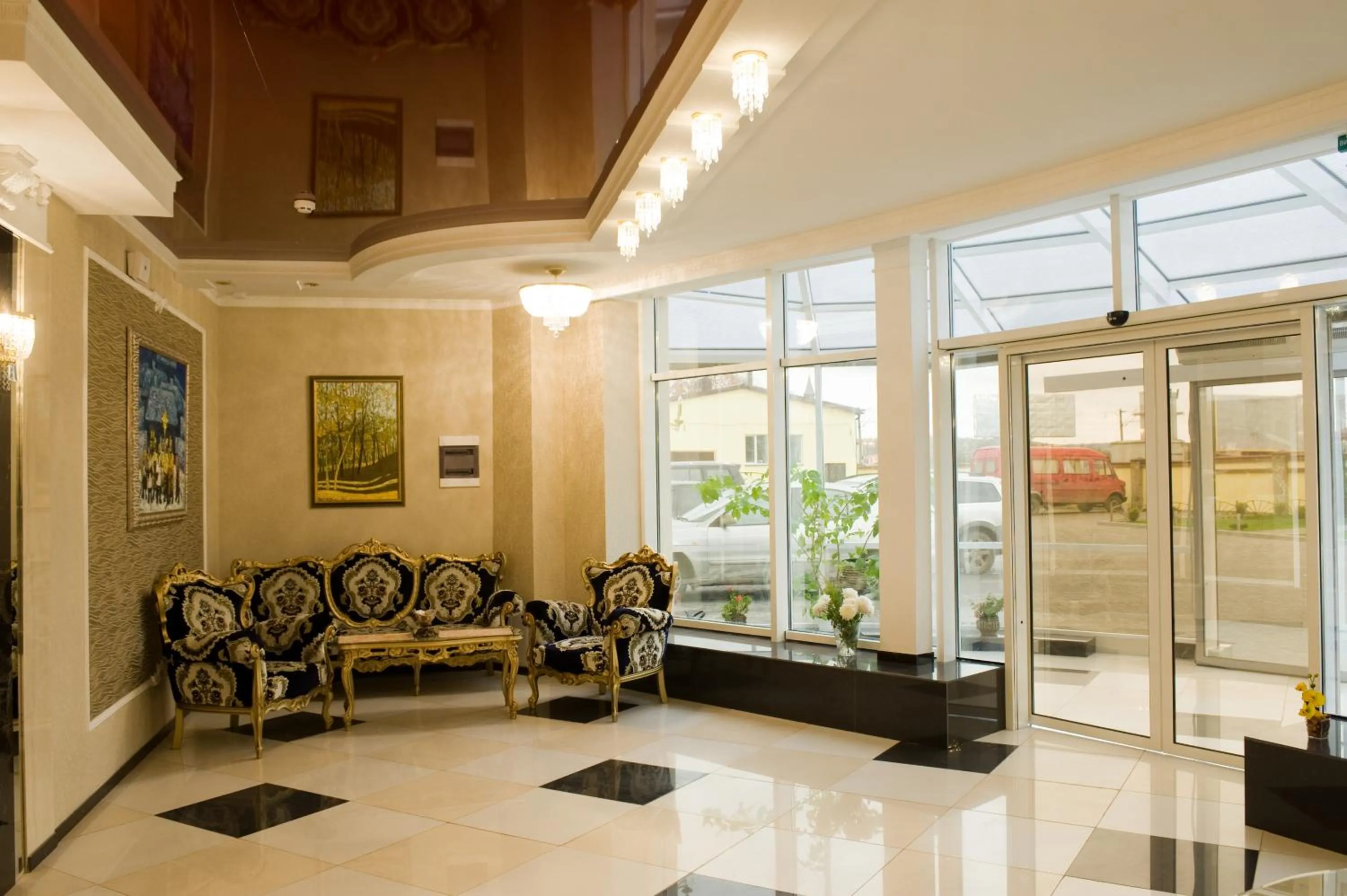 Lobby or reception in Hotel Mars