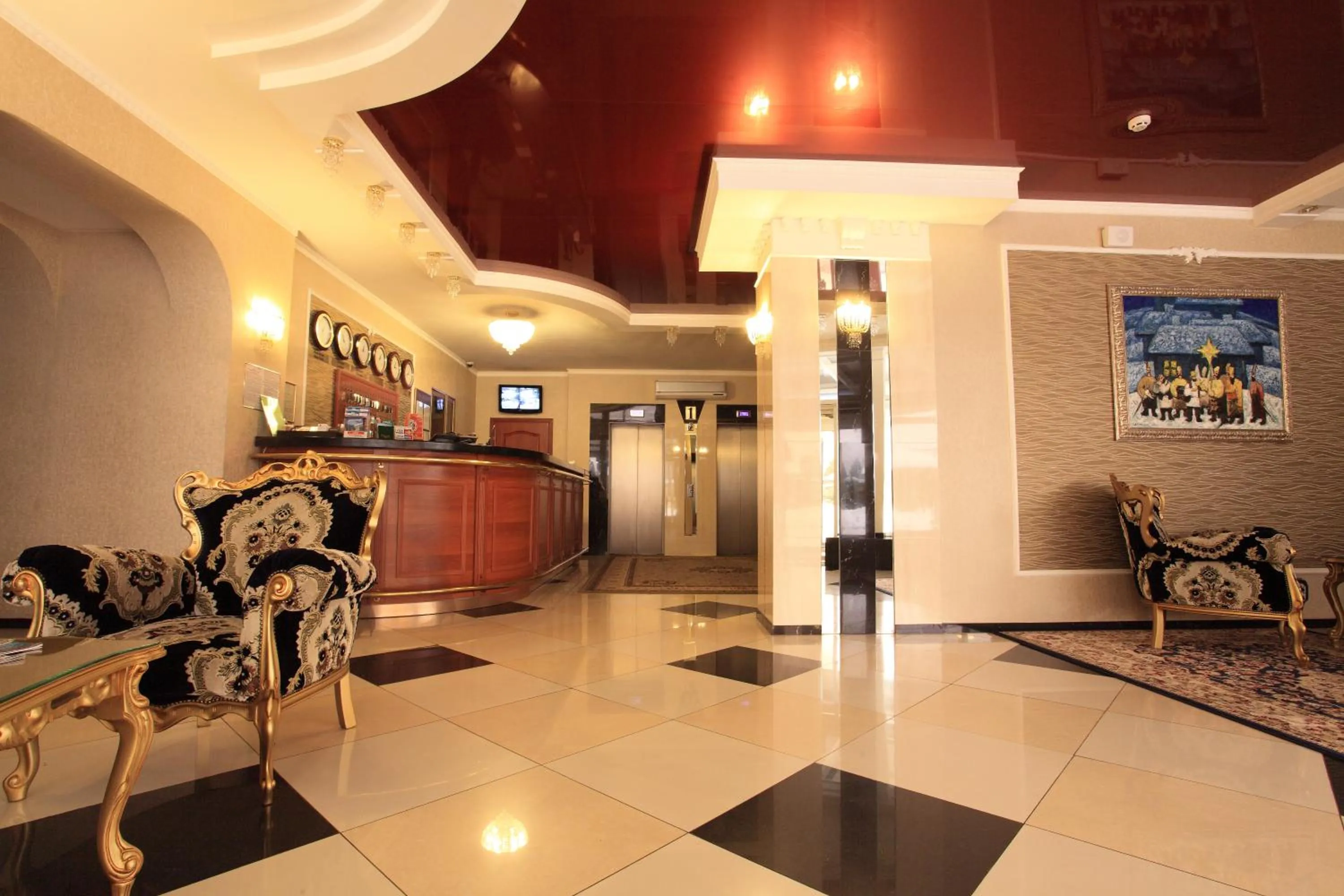 Lobby or reception in Hotel Mars