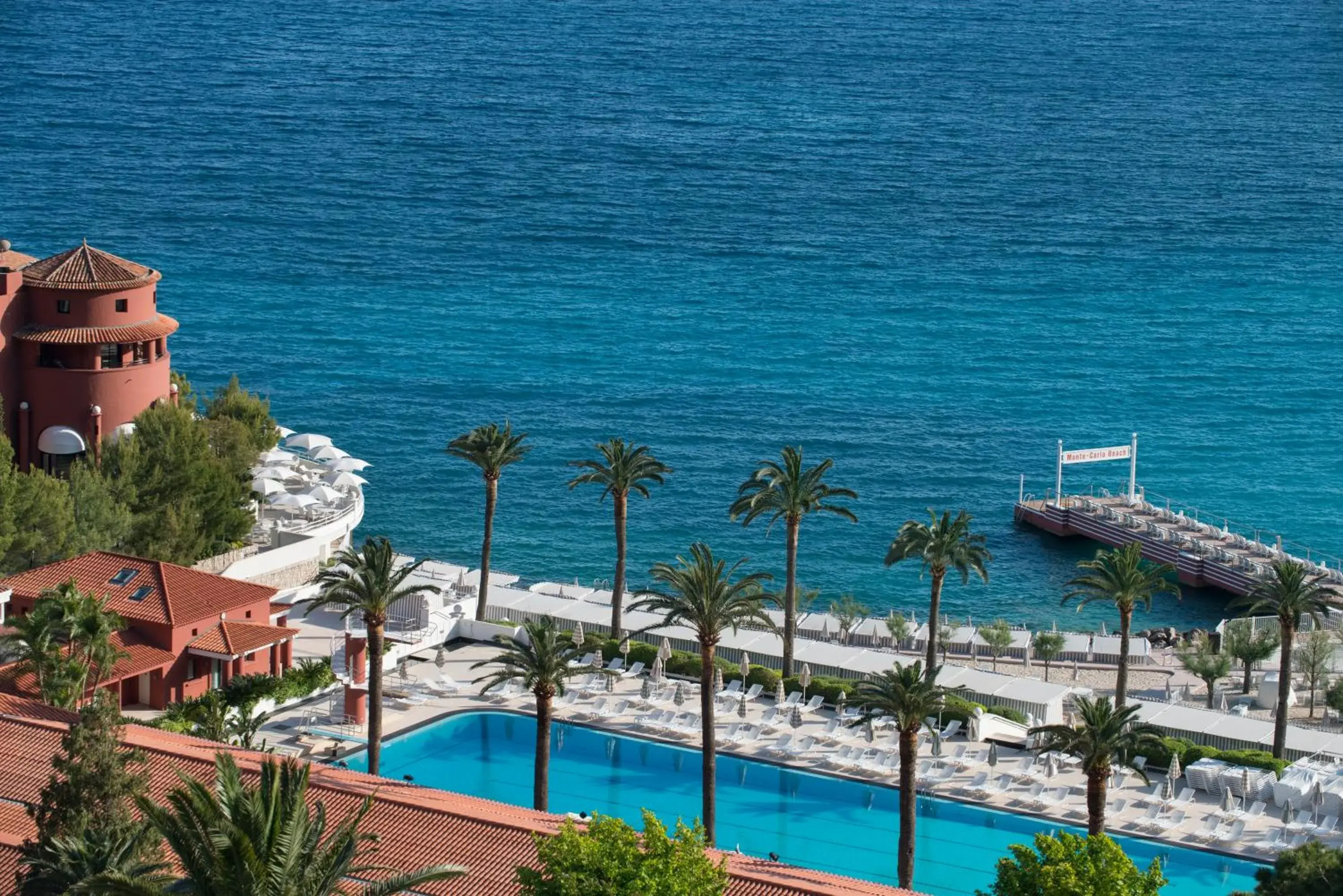 Facade/entrance, Pool View in Monte-Carlo Beach