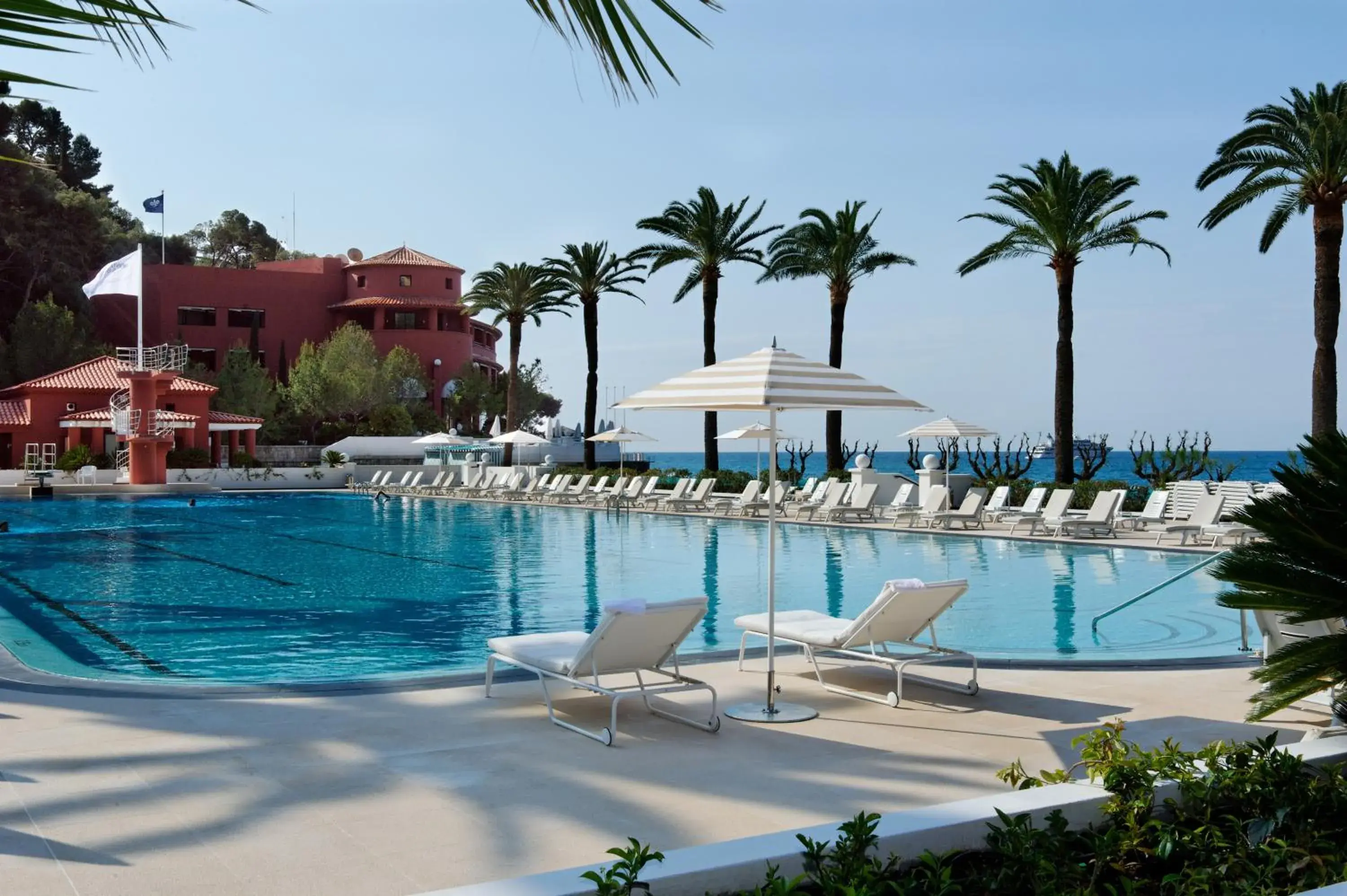 Swimming Pool in Monte-Carlo Beach