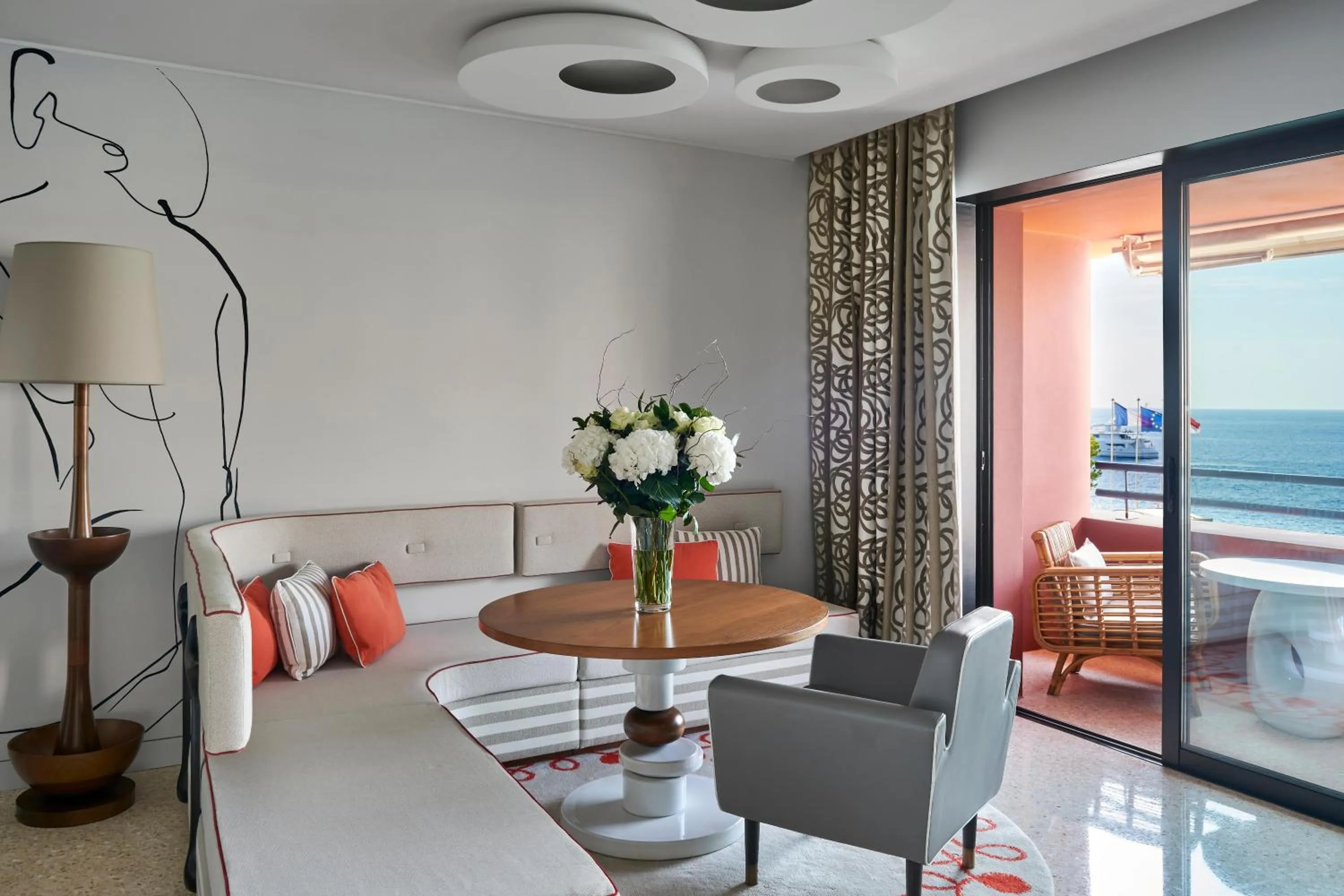 Living room in Monte-Carlo Beach