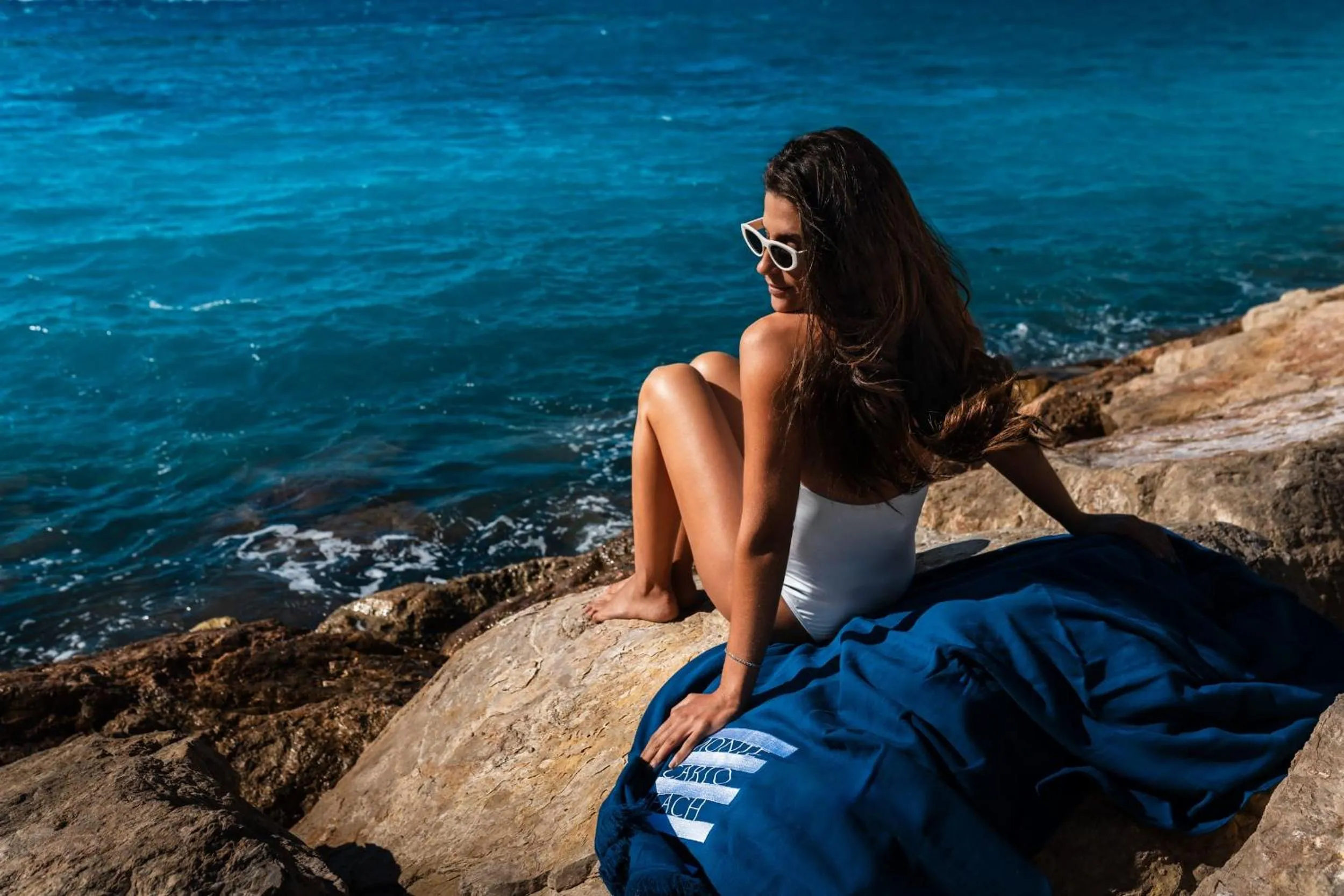 Natural landscape in Monte-Carlo Beach