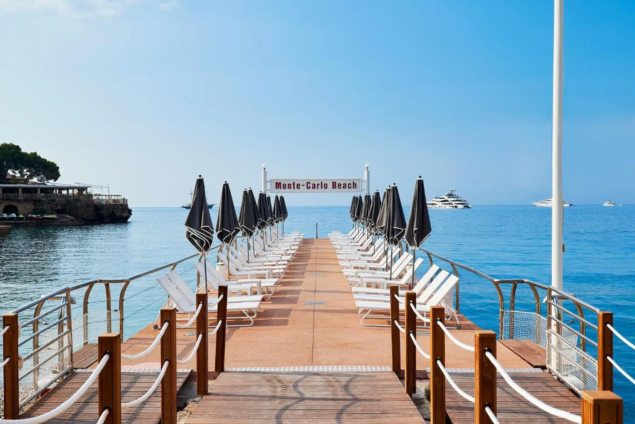 Beach in Monte-Carlo Beach