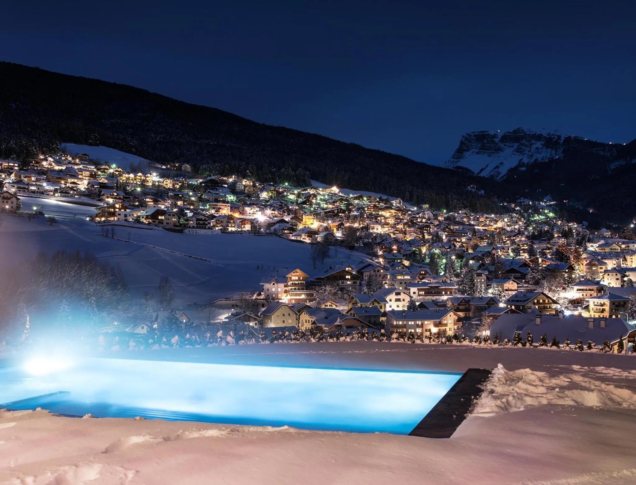 City view in Alpin & Vital Hotel La Perla