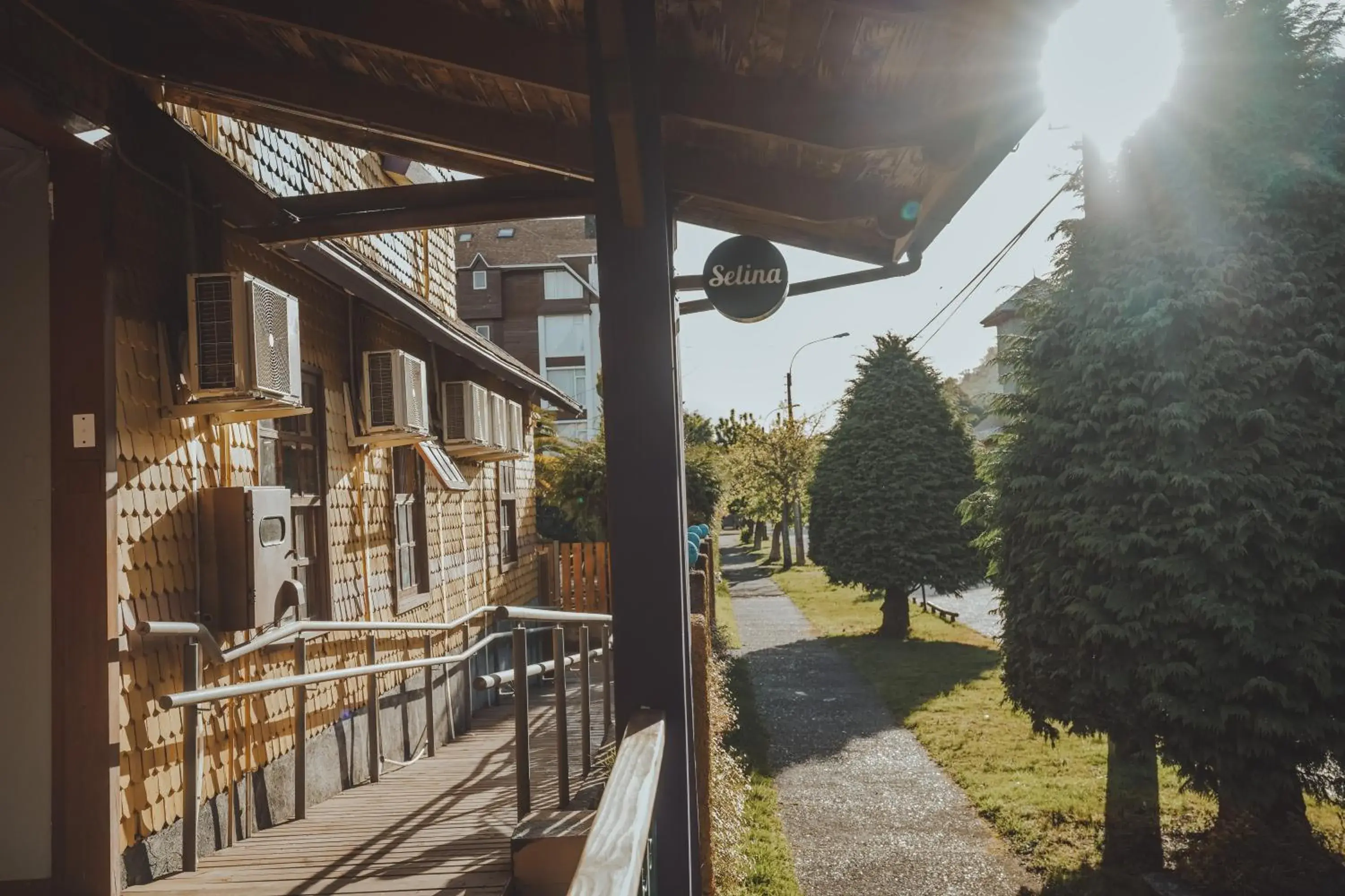 Property building in Selina Plaza Pucón Property building in Selina Plaza Pucón